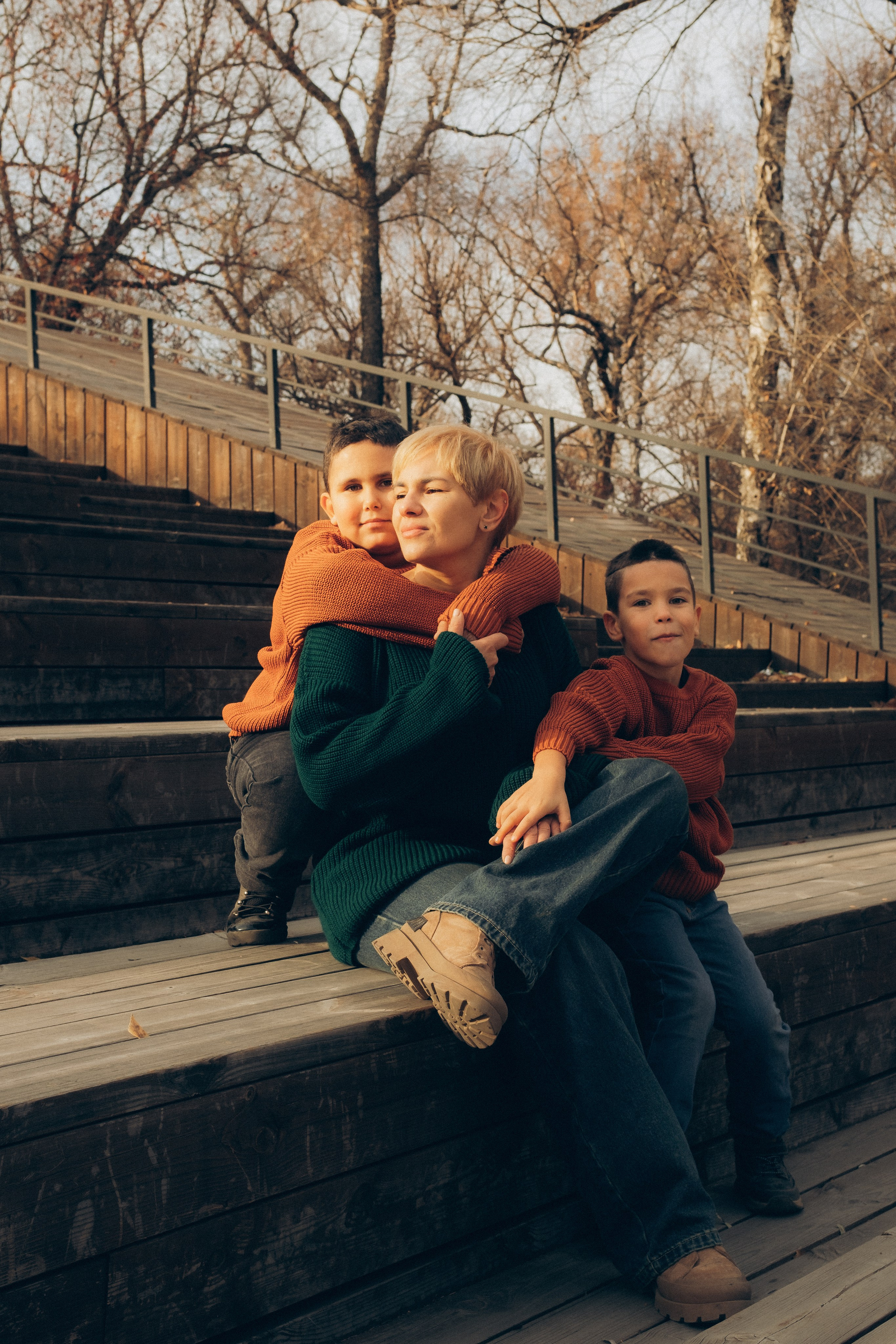 Осенние семейные истории. Семейный и женский фотограф в городе Благовещенск Надежда Буярова