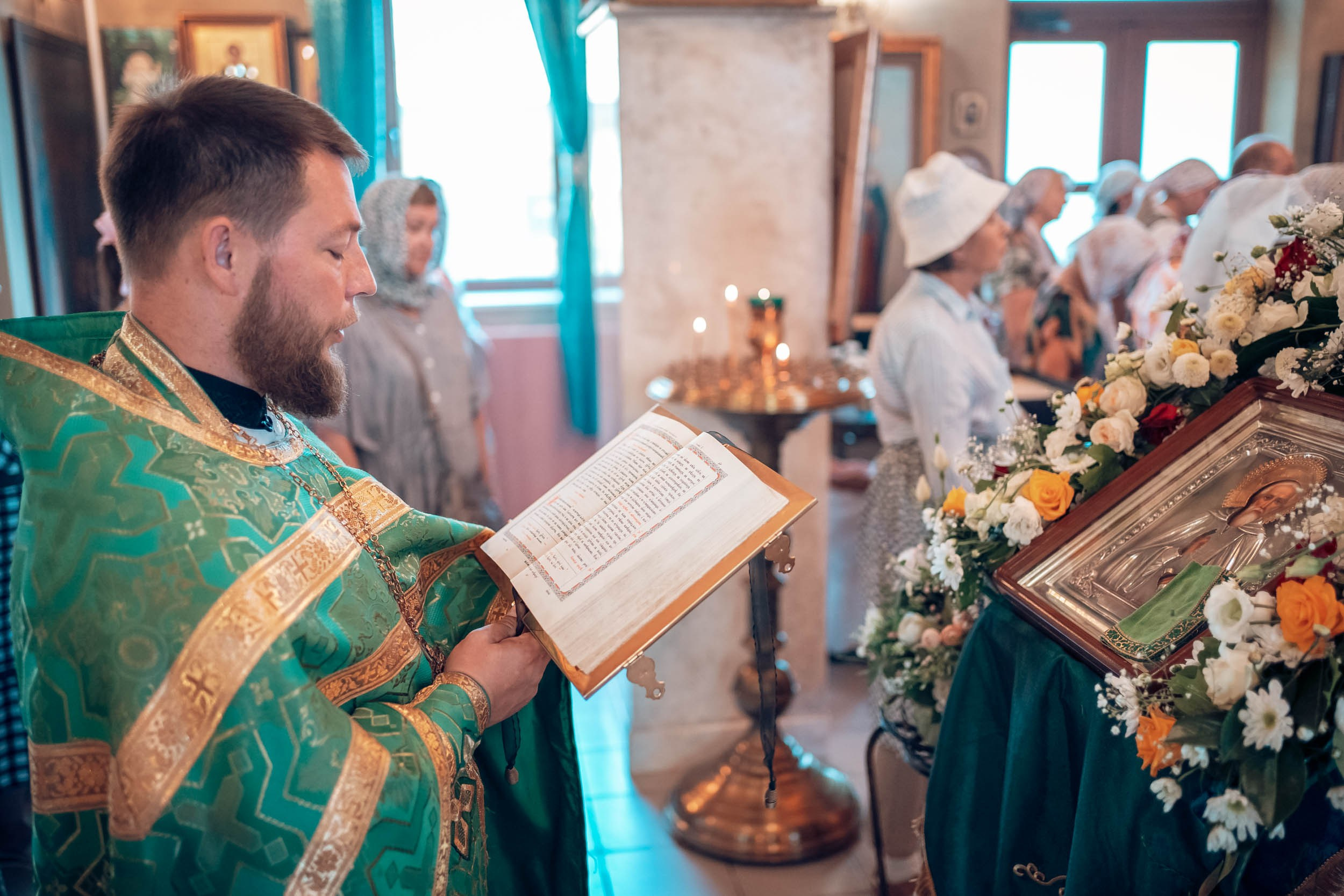 Престольный праздник храма Прп.Сергия Радонежского с. Орлиное. Церковный фотограф Севастополь