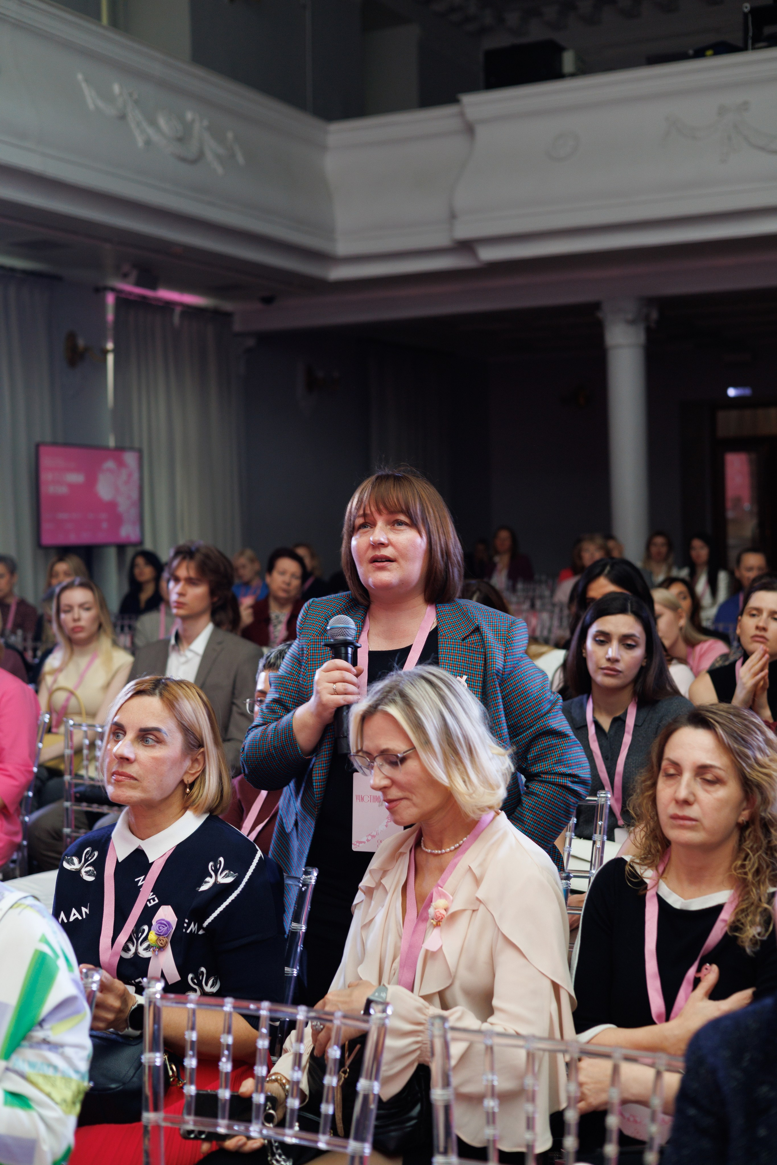 Мероприятие против рака груди. Фотограф Евгения Нефедова