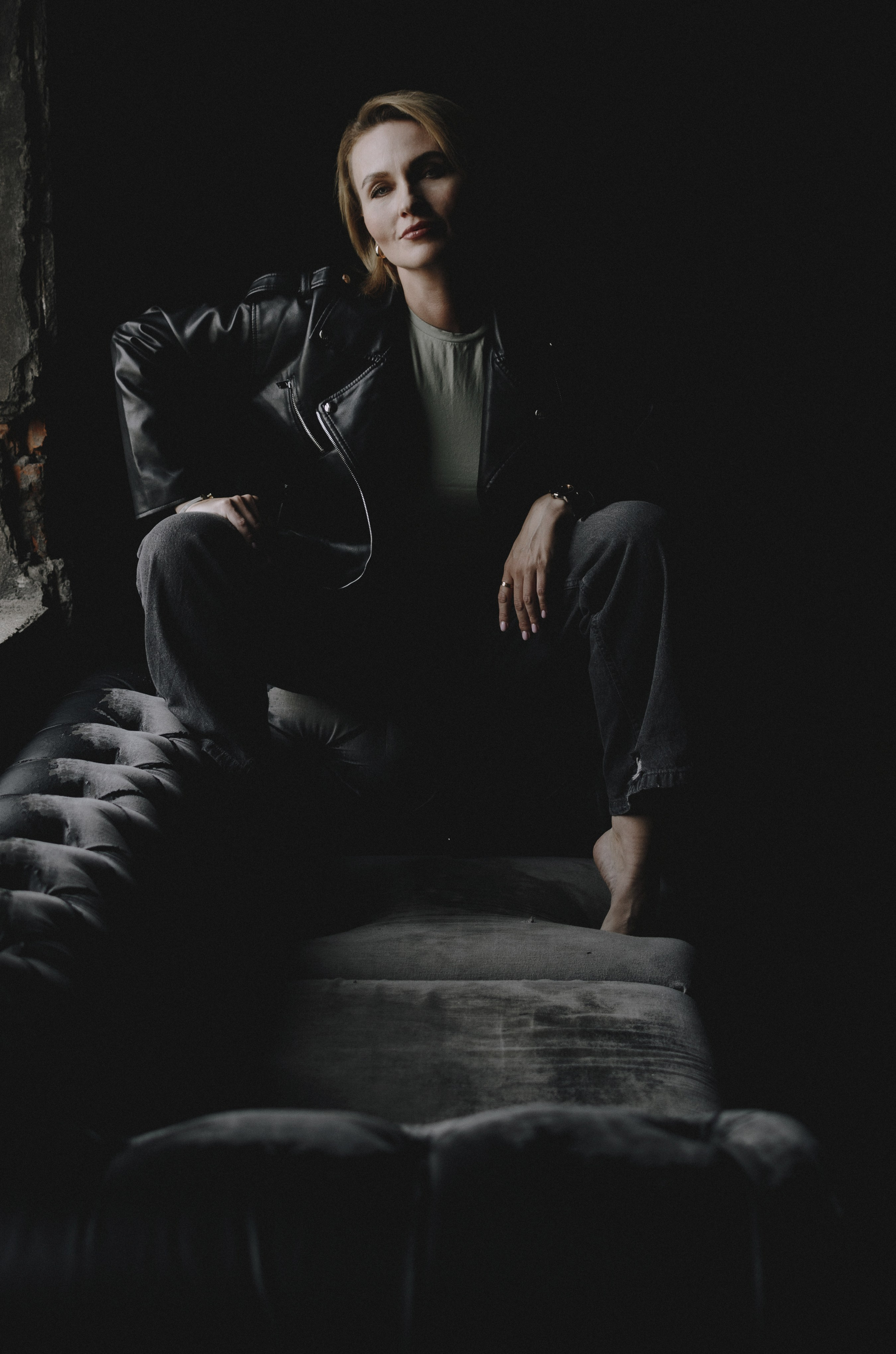 Фотосъемка для Ю. в образе «рок». Портретный и репортажный фотограф в Санкт-Петербурге Варвара Жукова