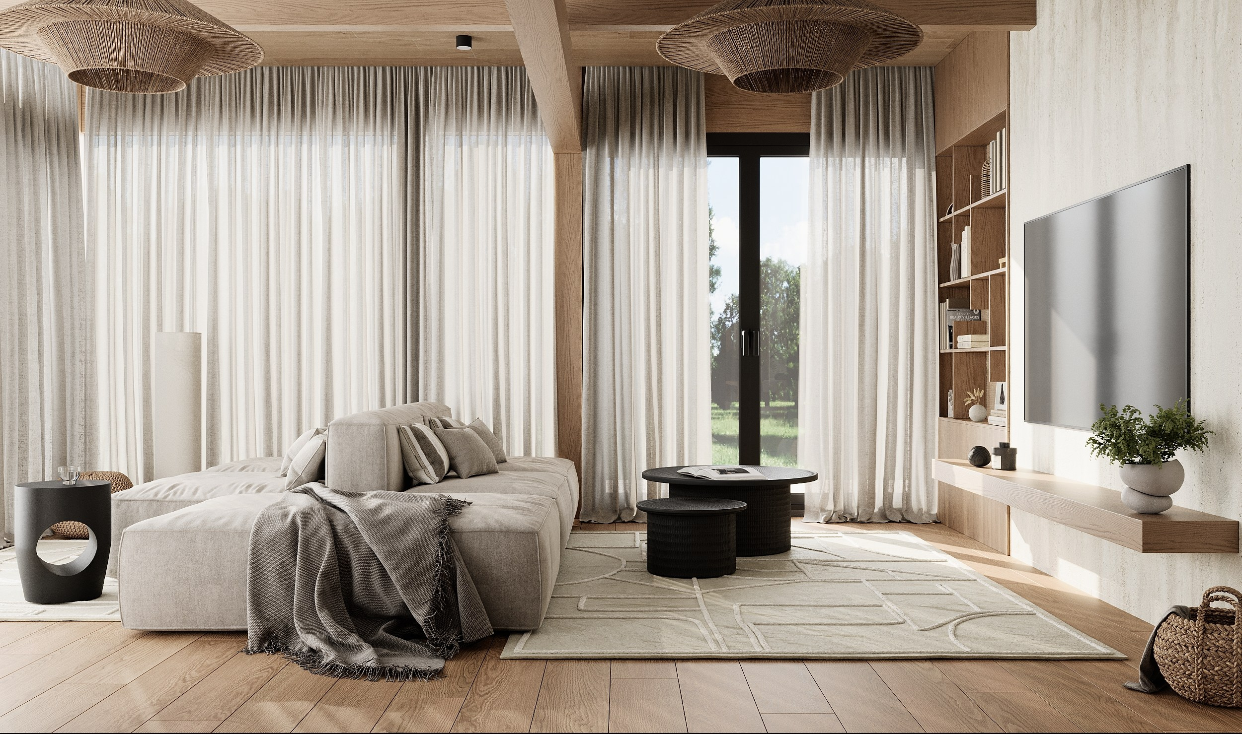 Дом на берегу моря. Студия 3D визуализации