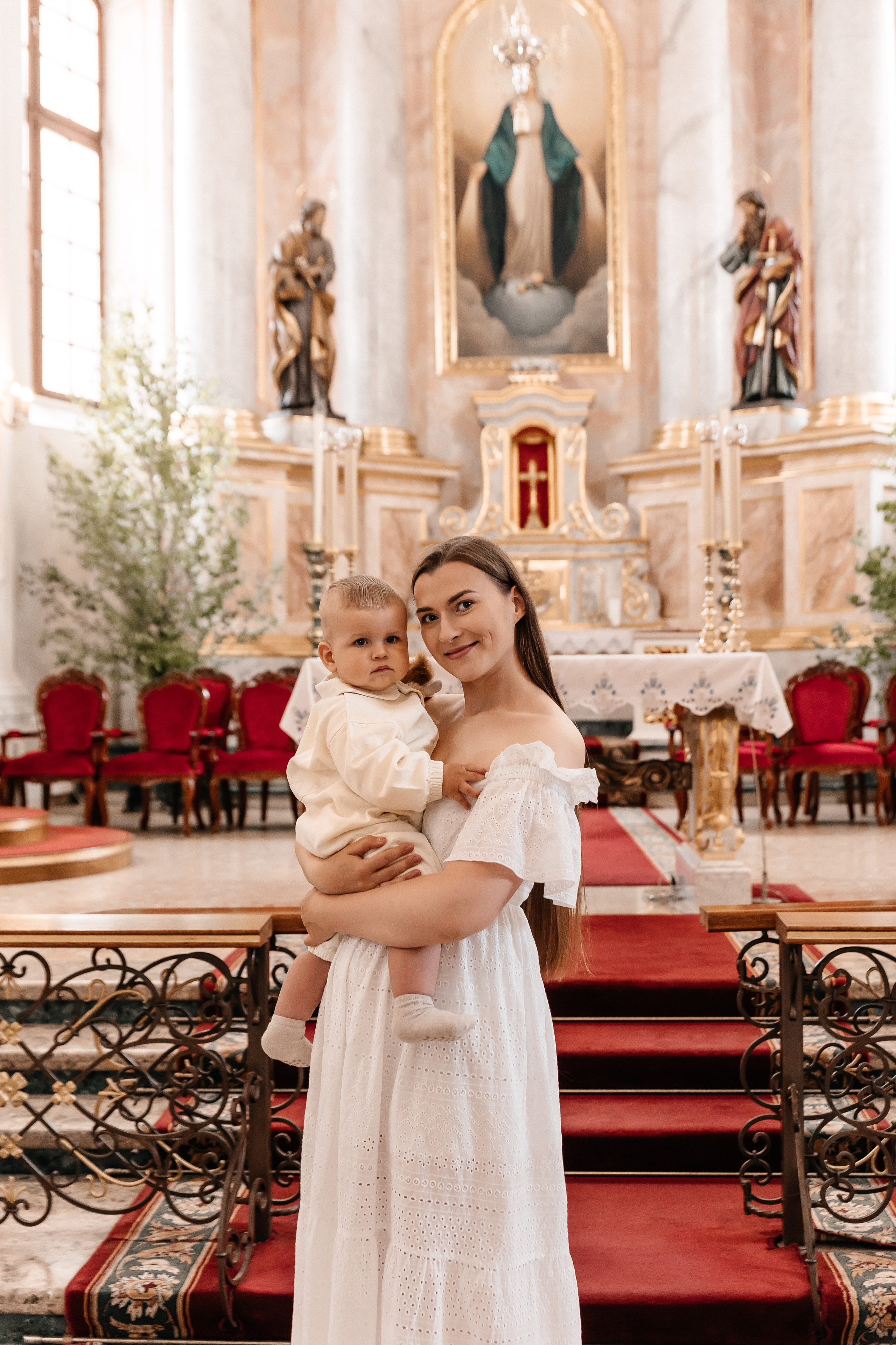 Крещение Макара. Семейный фотограф Минск Усова Ольга