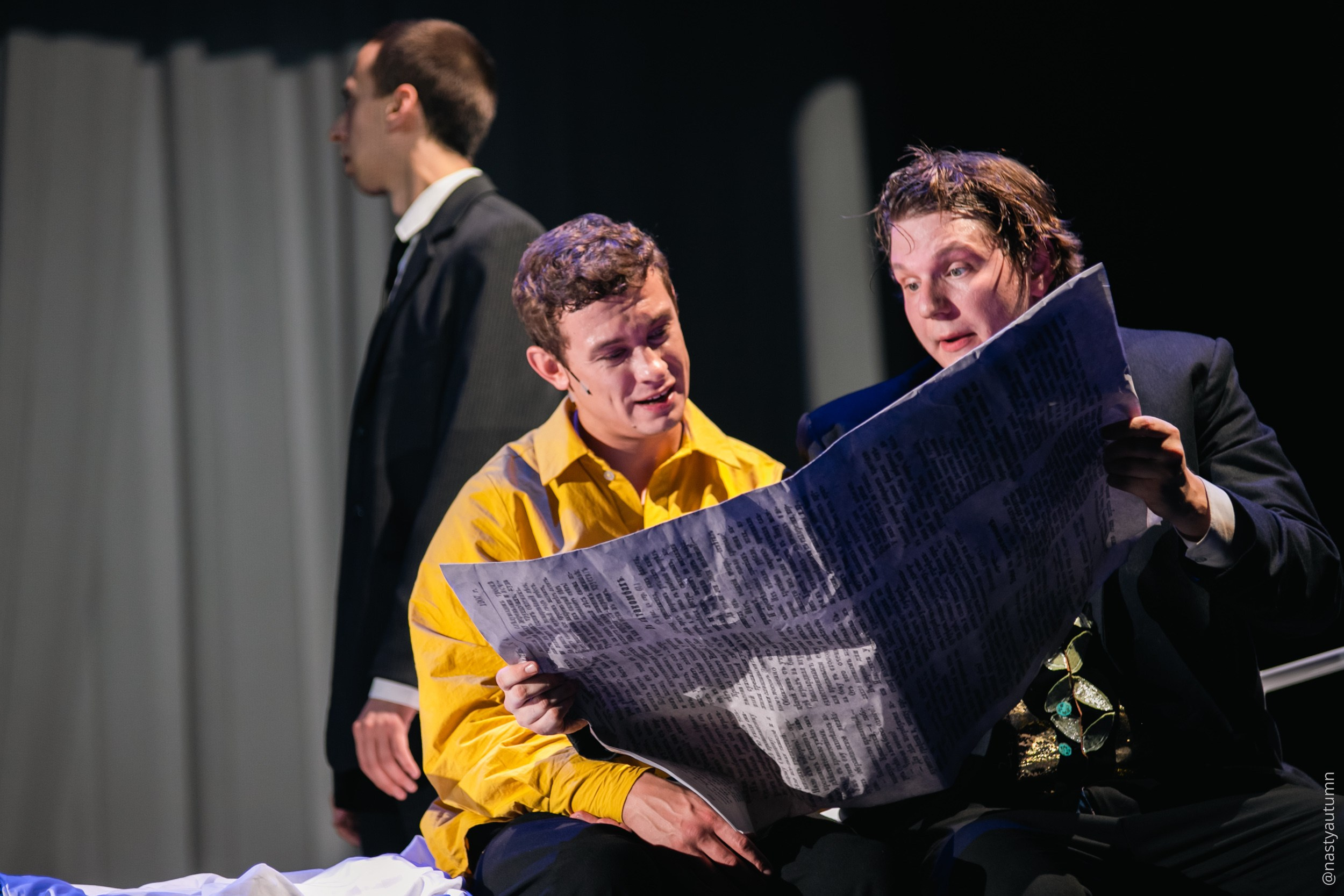 Генеральный прогон «Маяковский. Я сам.». Репортажный и концертный фотограф в Москве Анастасия Осень