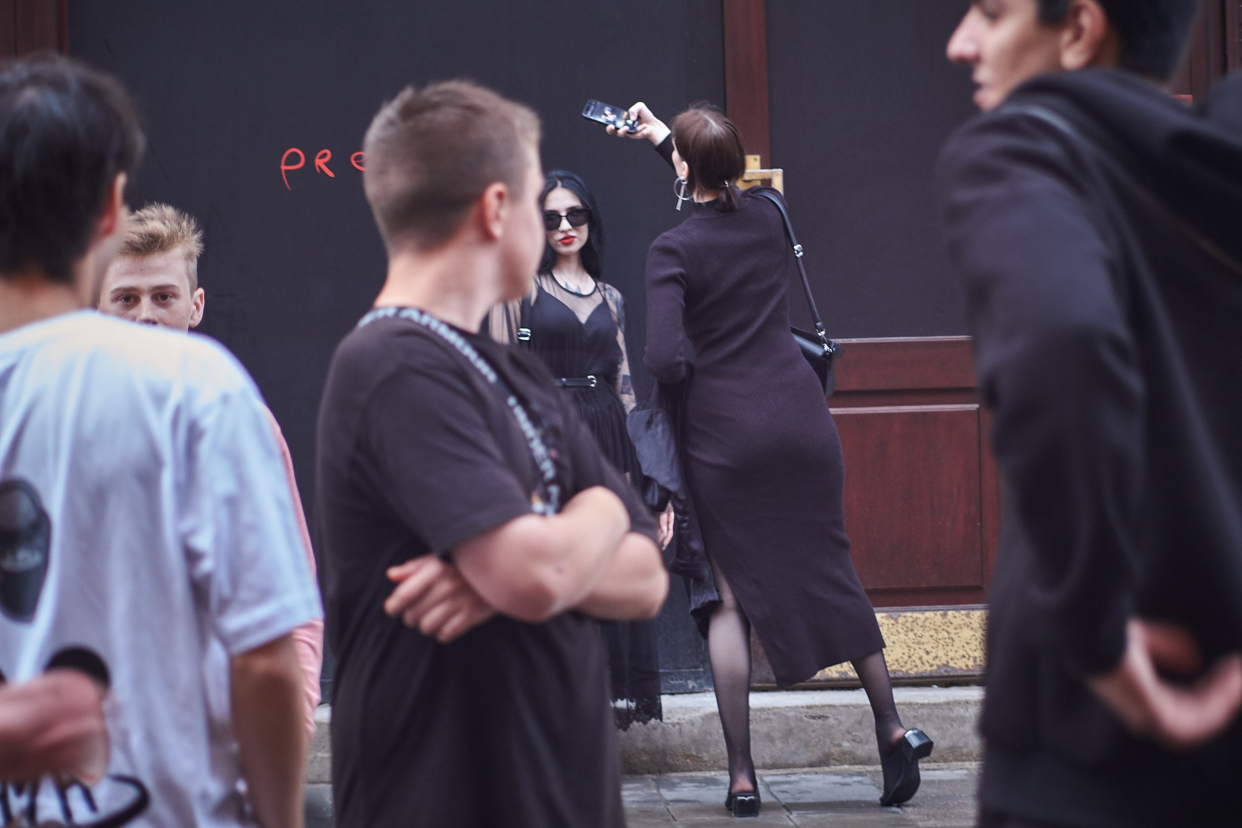 Портрет "Девушка в чёрном" - фотограф Виталий Дени