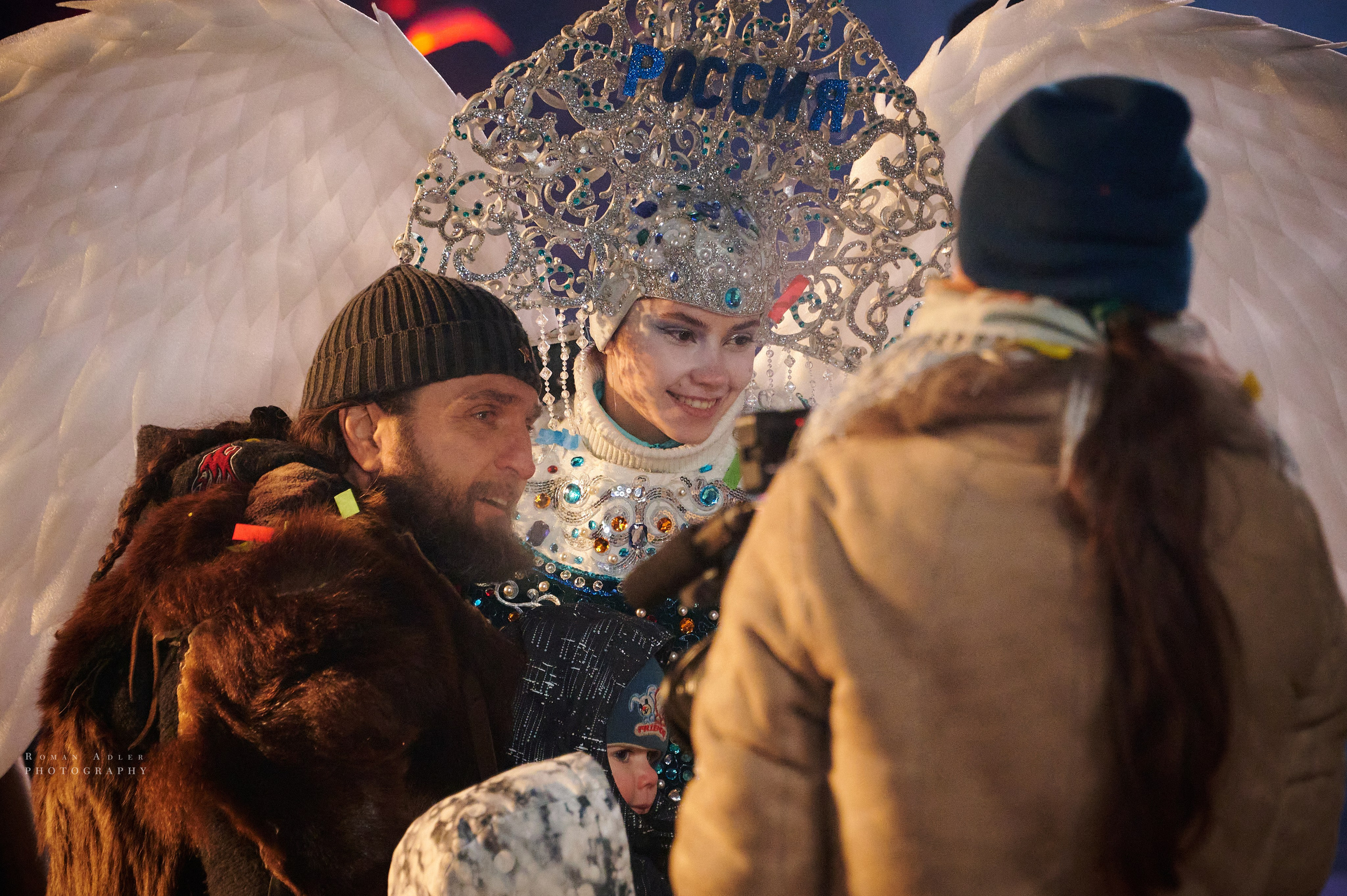 Новогодняя сказка от Ночных волков. Фотограф Роман Адлер