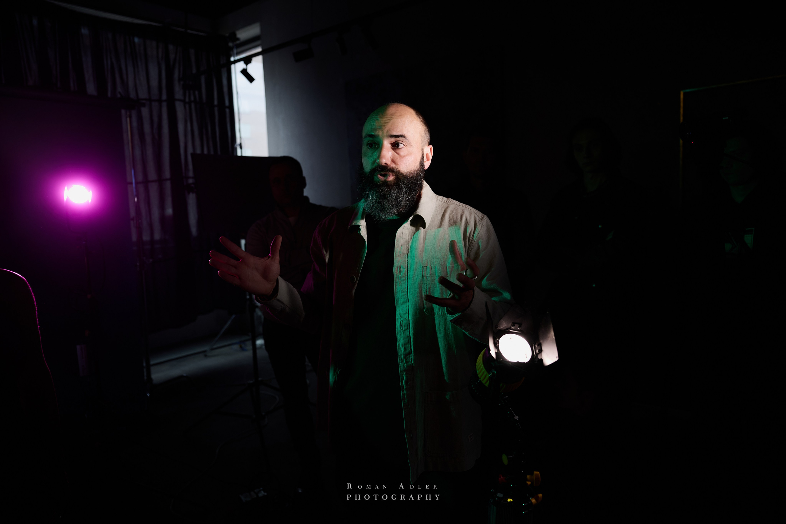 Презентация оборудования Dedolight. Фотограф Роман Адлер