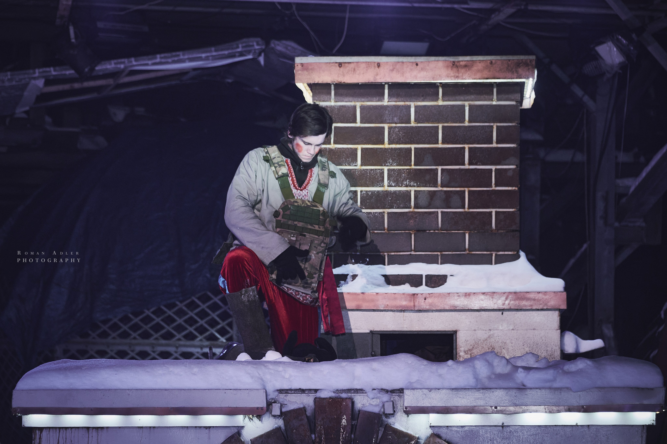 Новогодняя сказка от Ночных волков. Фотограф Роман Адлер