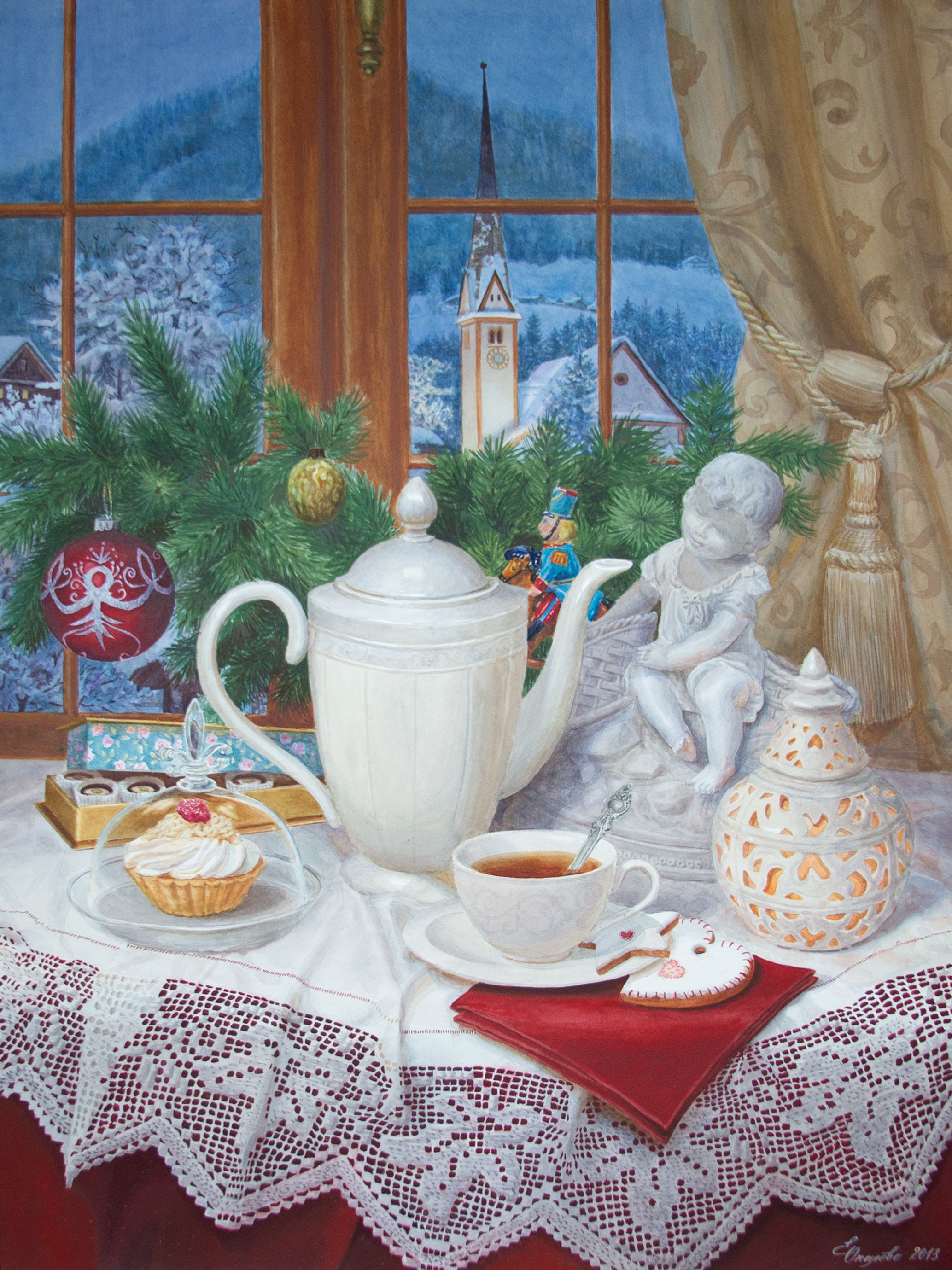 Елена Опалева — художница. Москва