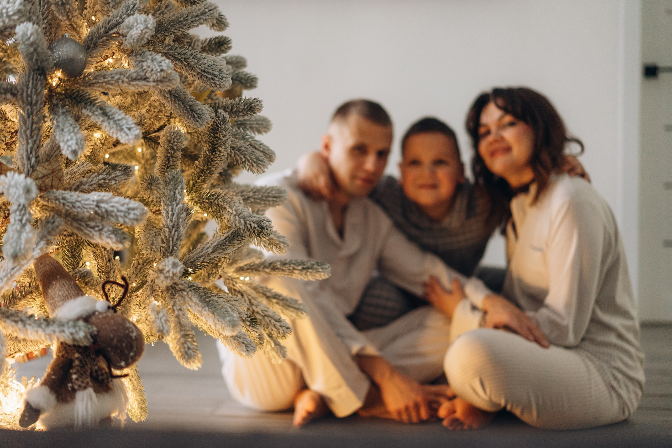 Домашняя новогодняя съемка. Фотограф Екатеринбург Кокшарова Александра