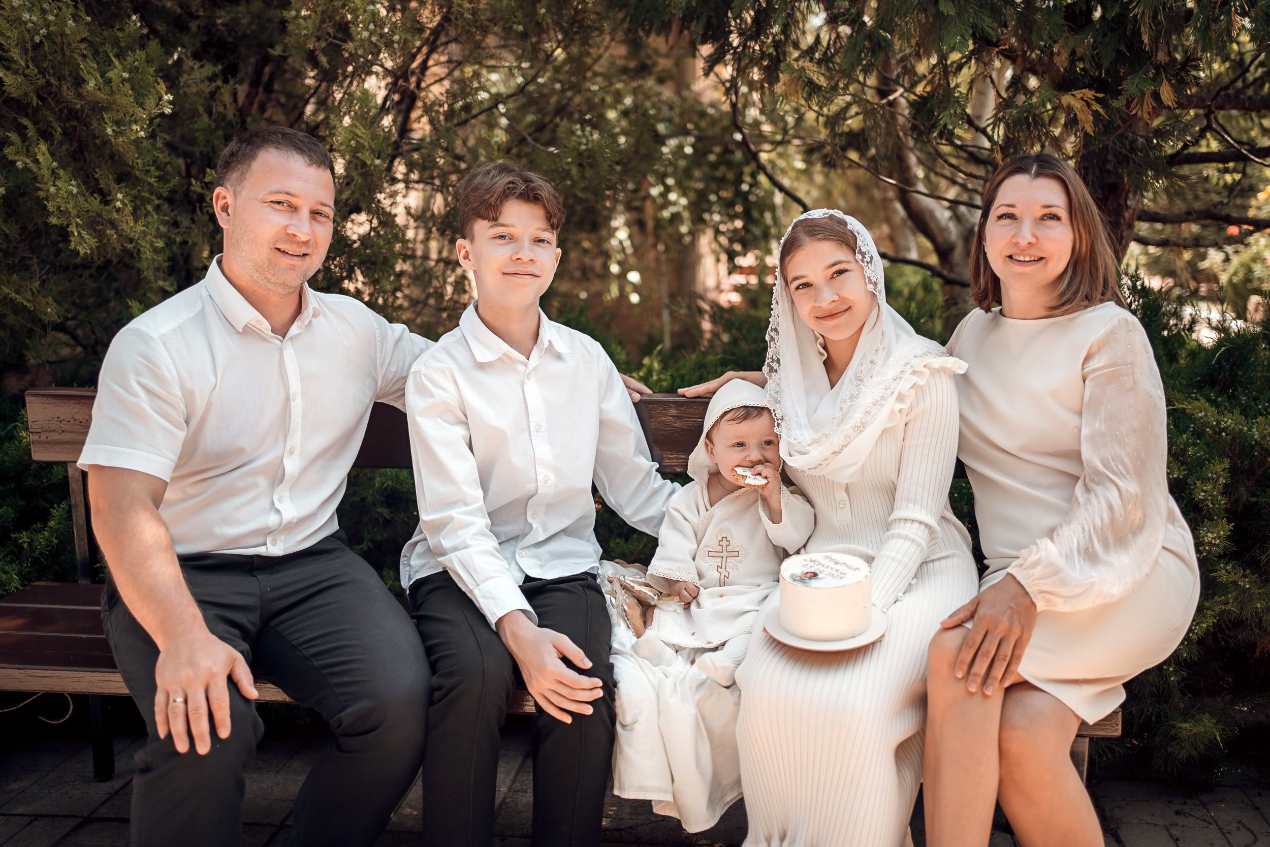 Крещение в храме Прп.Сергия Радонежского с. Орлиное. Церковный фотограф Севастополь
