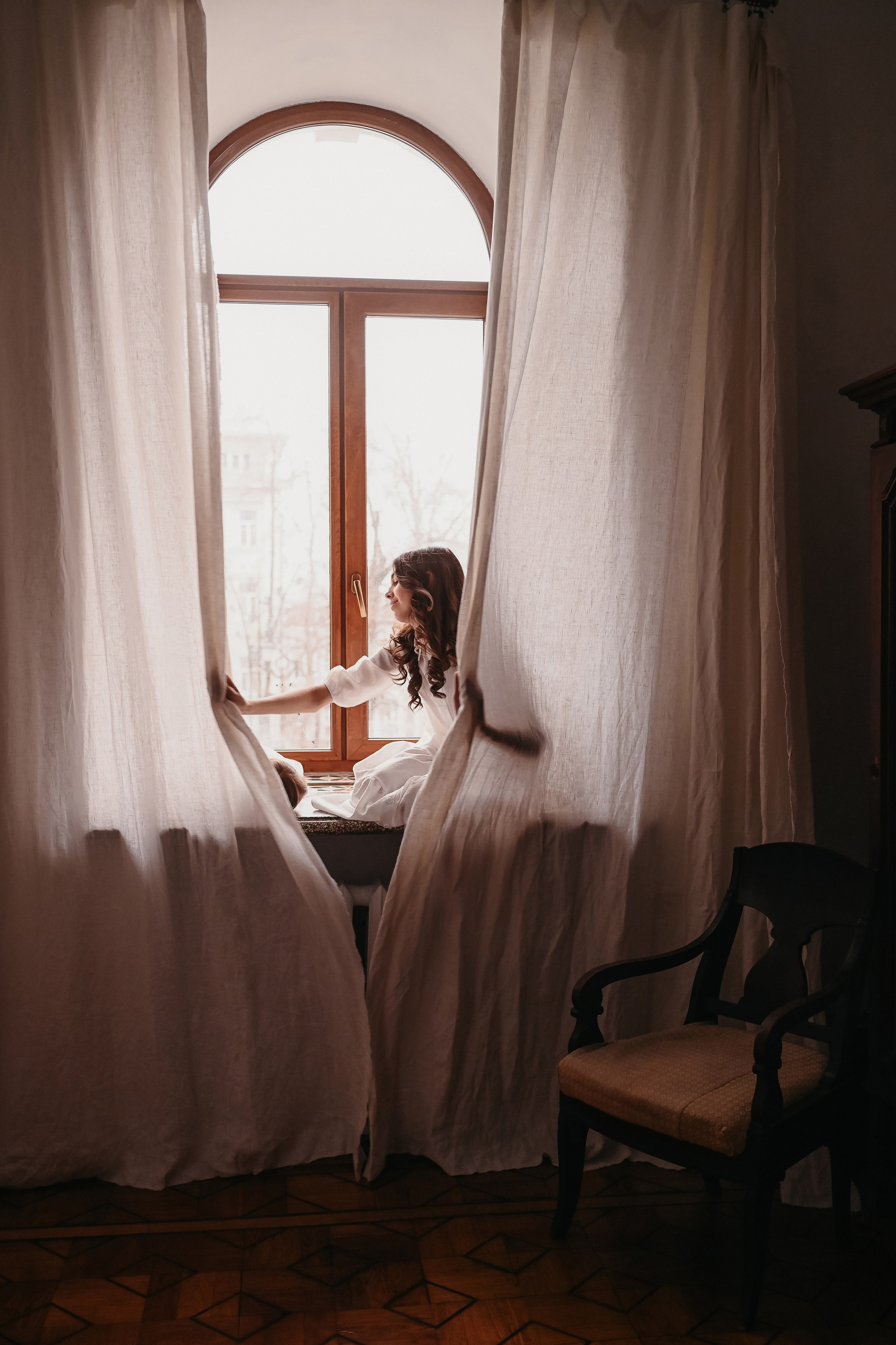 Фотосессия в историческом особняке 1901 года. Семейный фотограф в Москве Марина Петра