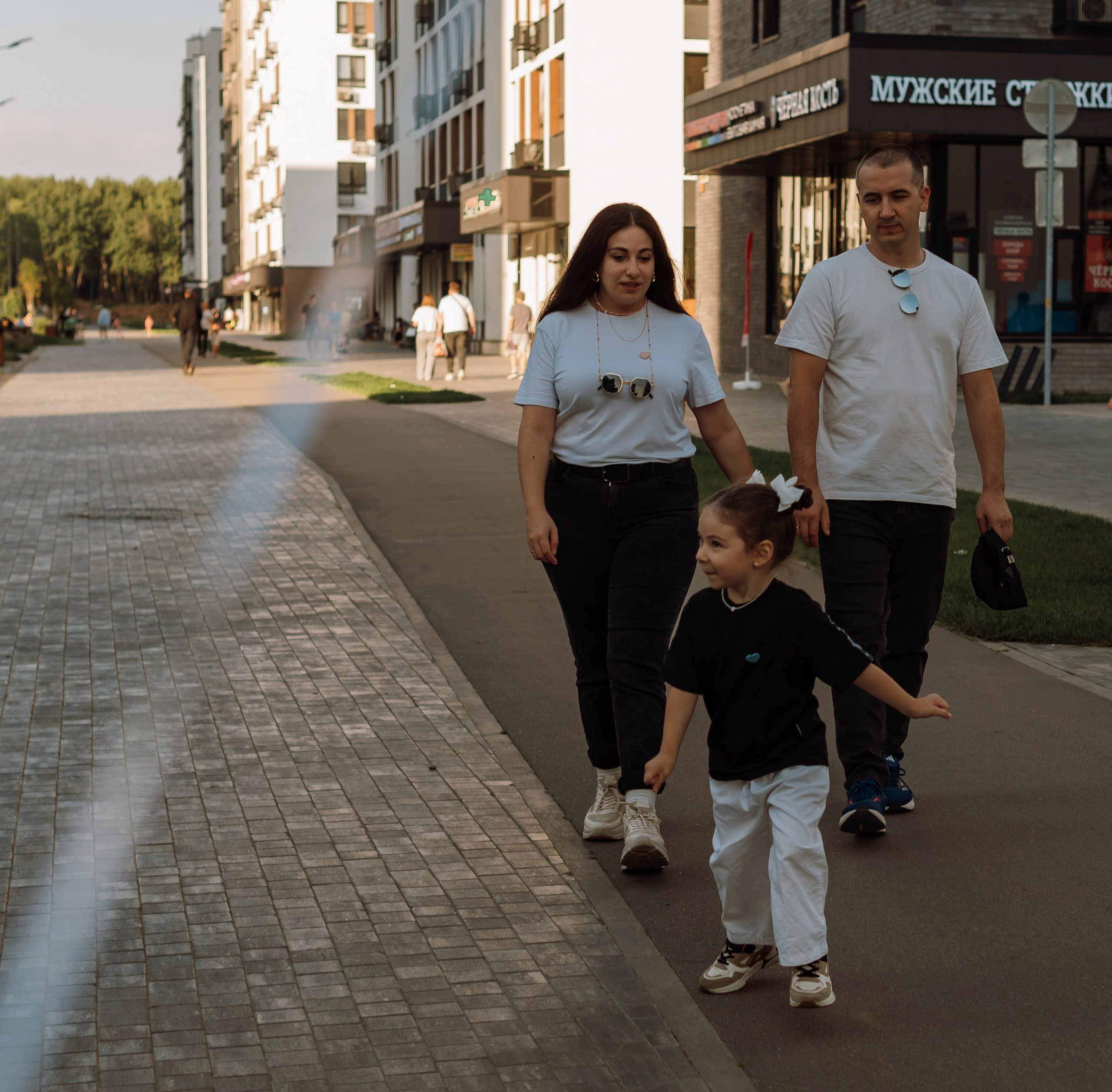 Съемка для Вероники и ее семьи. Фотограф в Москве Юлия Першина