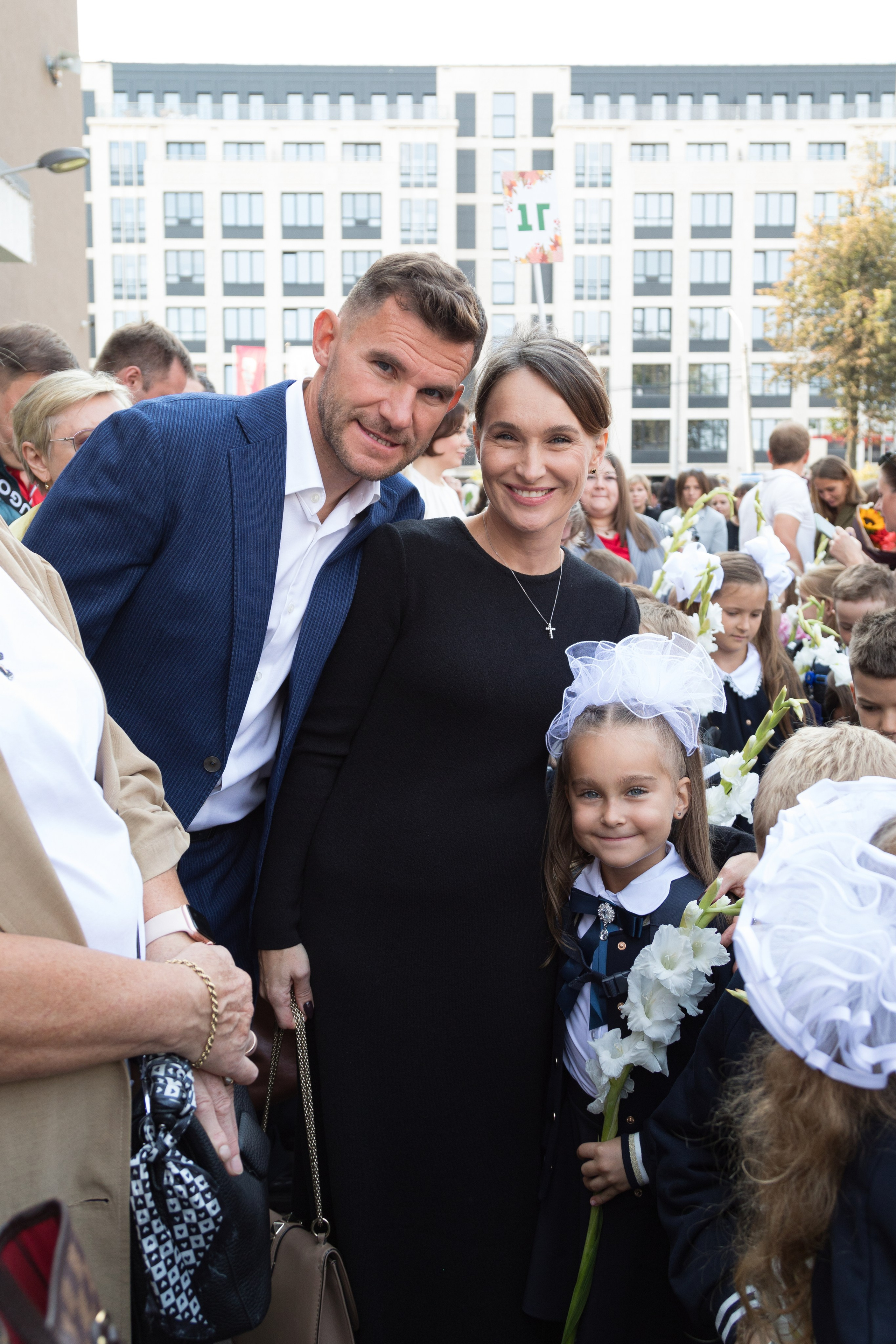 Линейка первоклассников. Детский и контент фотограф Надя Волкова Санкт-Петербург