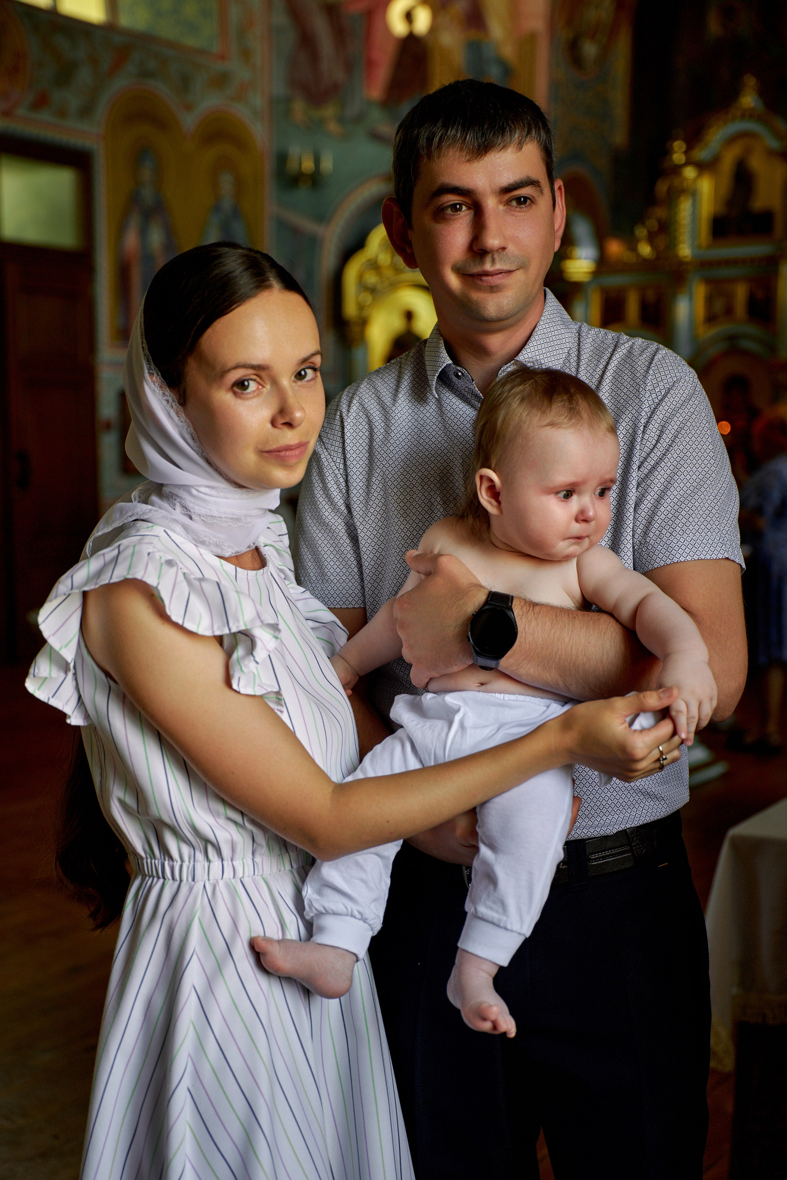 Крещение и венчание. Юлия Шустерова