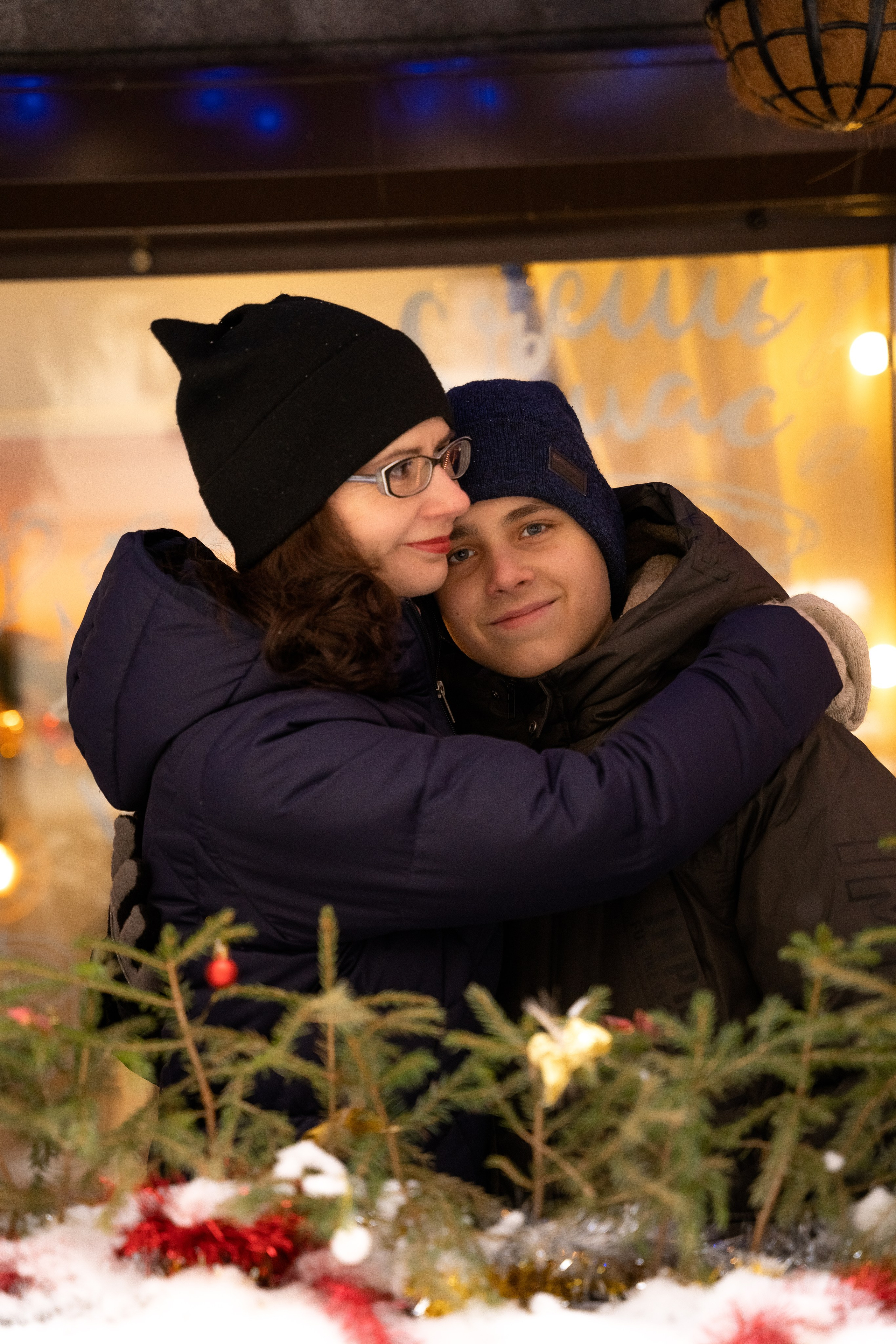 Январская прогулка: Даня, Елена и Андрей. Фотограф в Ульяновске Александра Григоровских