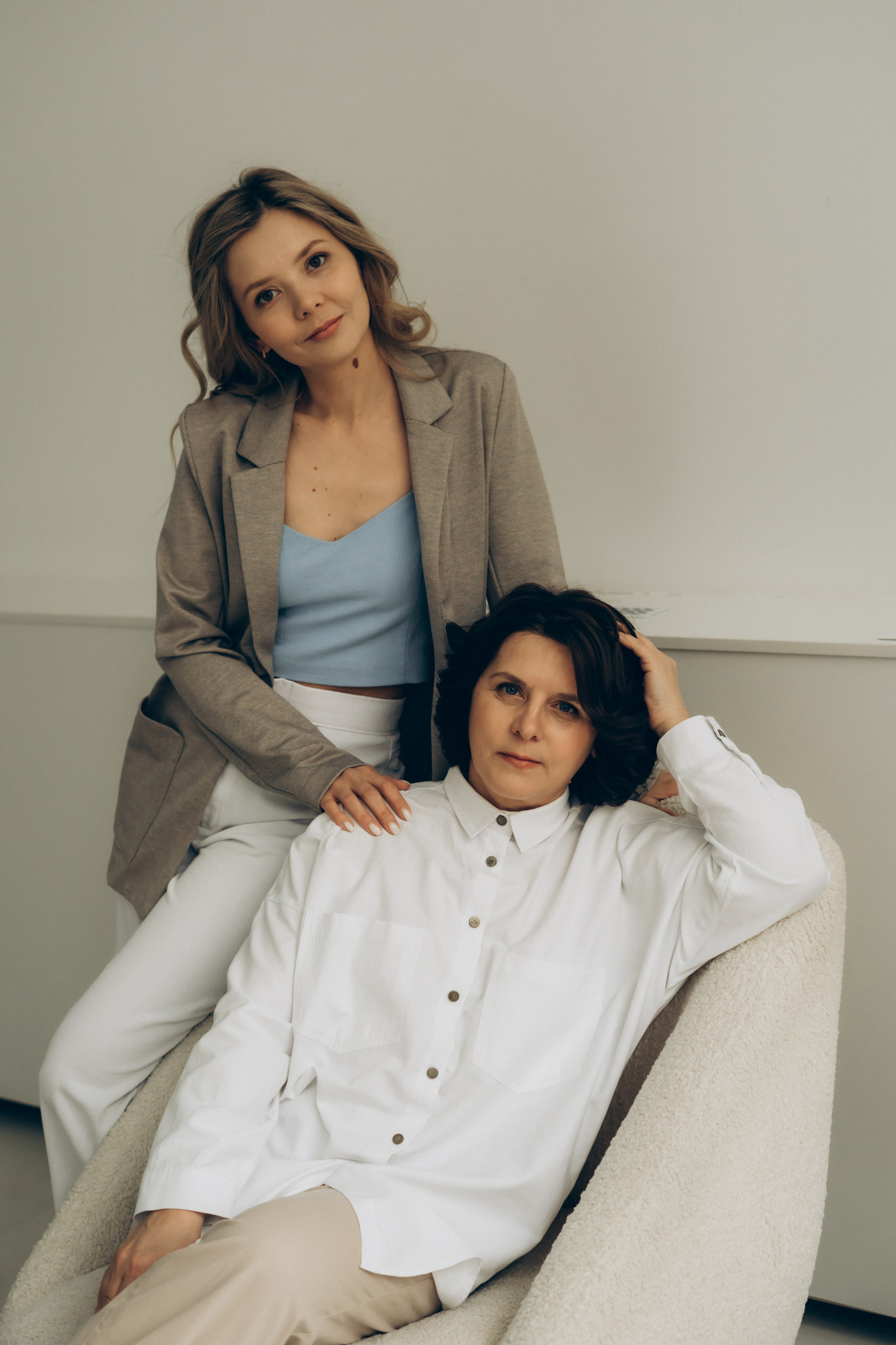 Катя и Марина Валентиновна. Семейный фотограф в Томске Зарина Азизбаева