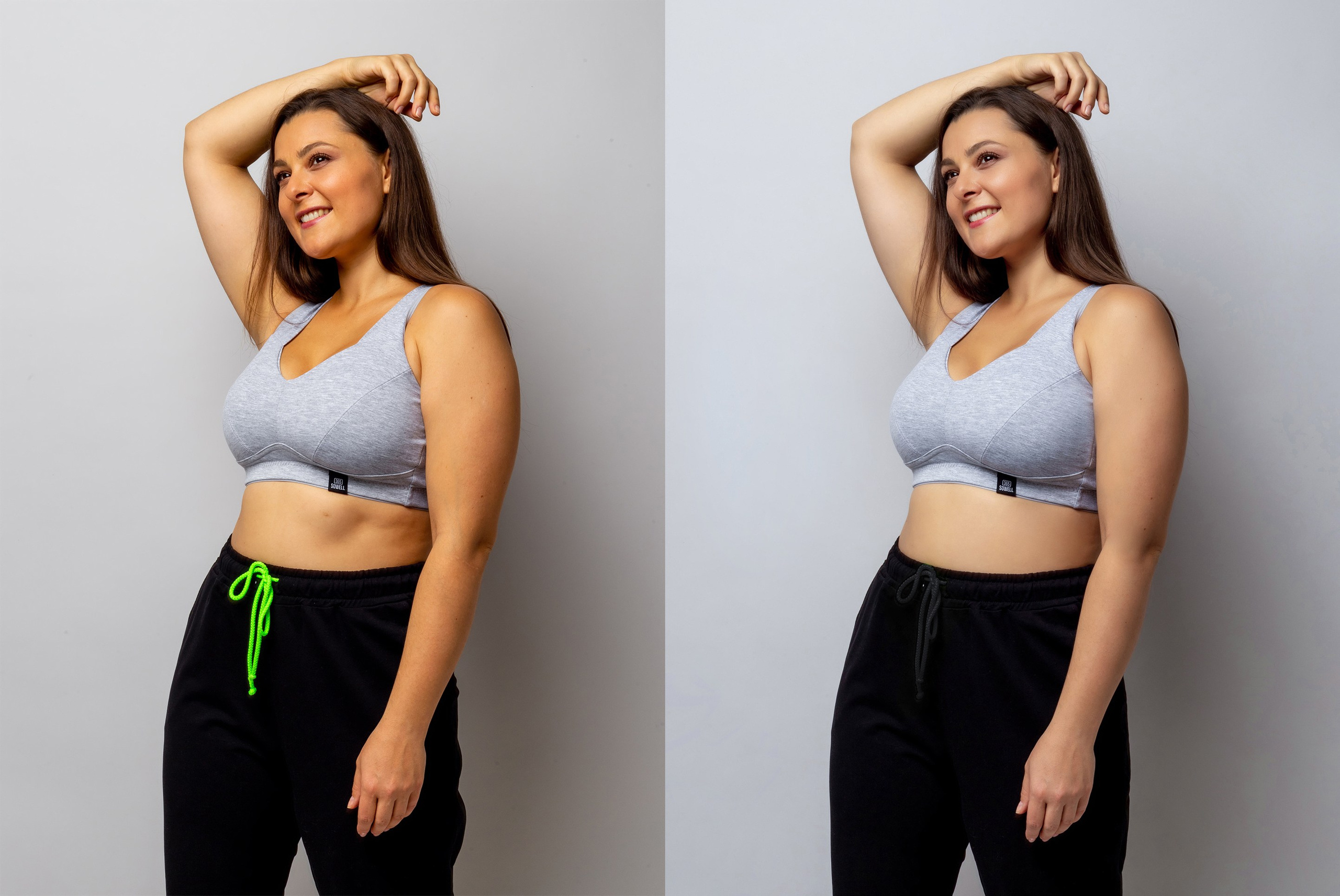 Деликатная обработка портретов для рекламы нижнего белья | Студия SVITHART