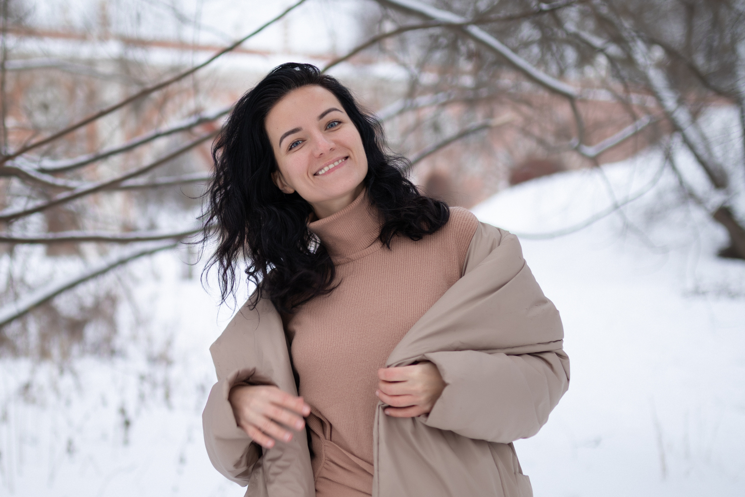 Зимняя фотопрогулка в Москве. Портретный фотограф в Санкт-Петербурге | Пётр Дёмушкин