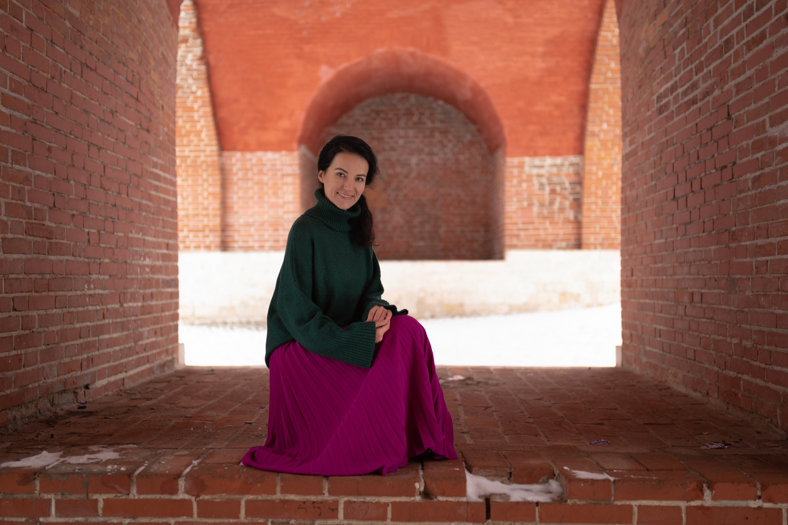 Зимняя фотопрогулка в Москве. Портретный фотограф в Санкт-Петербурге | Пётр Дёмушкин