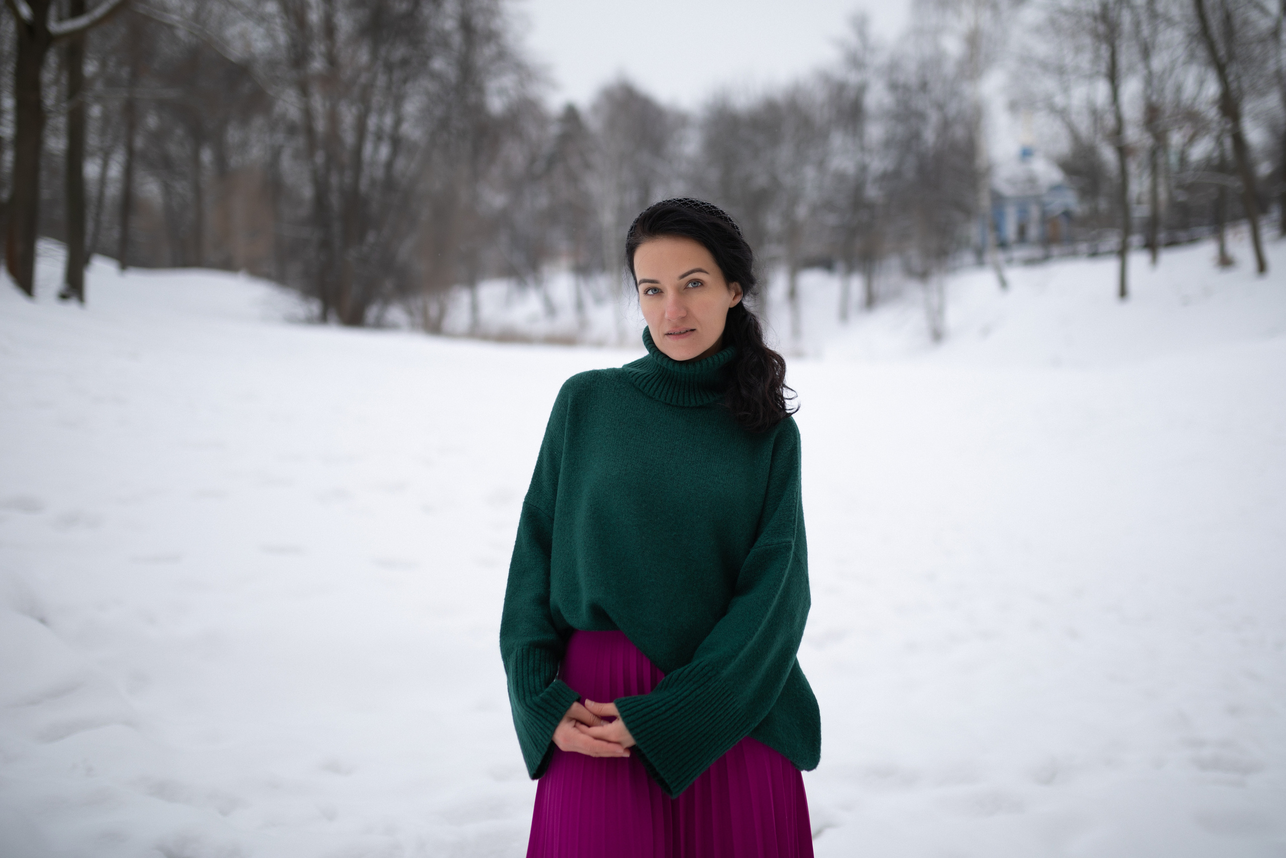 Зимняя фотопрогулка в Москве. Портретный фотограф в Санкт-Петербурге | Пётр Дёмушкин