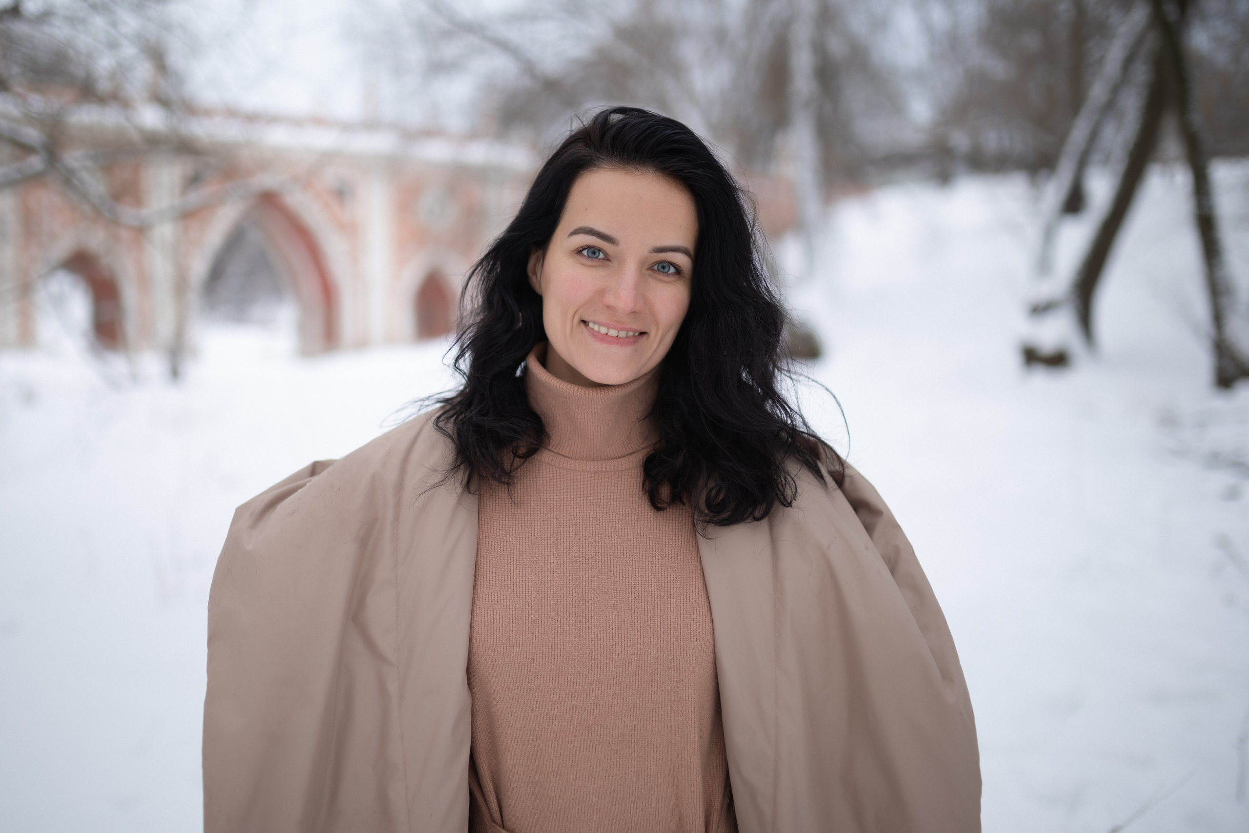 Зимняя фотопрогулка в Москве. Портретный фотограф в Санкт-Петербурге | Пётр Дёмушкин