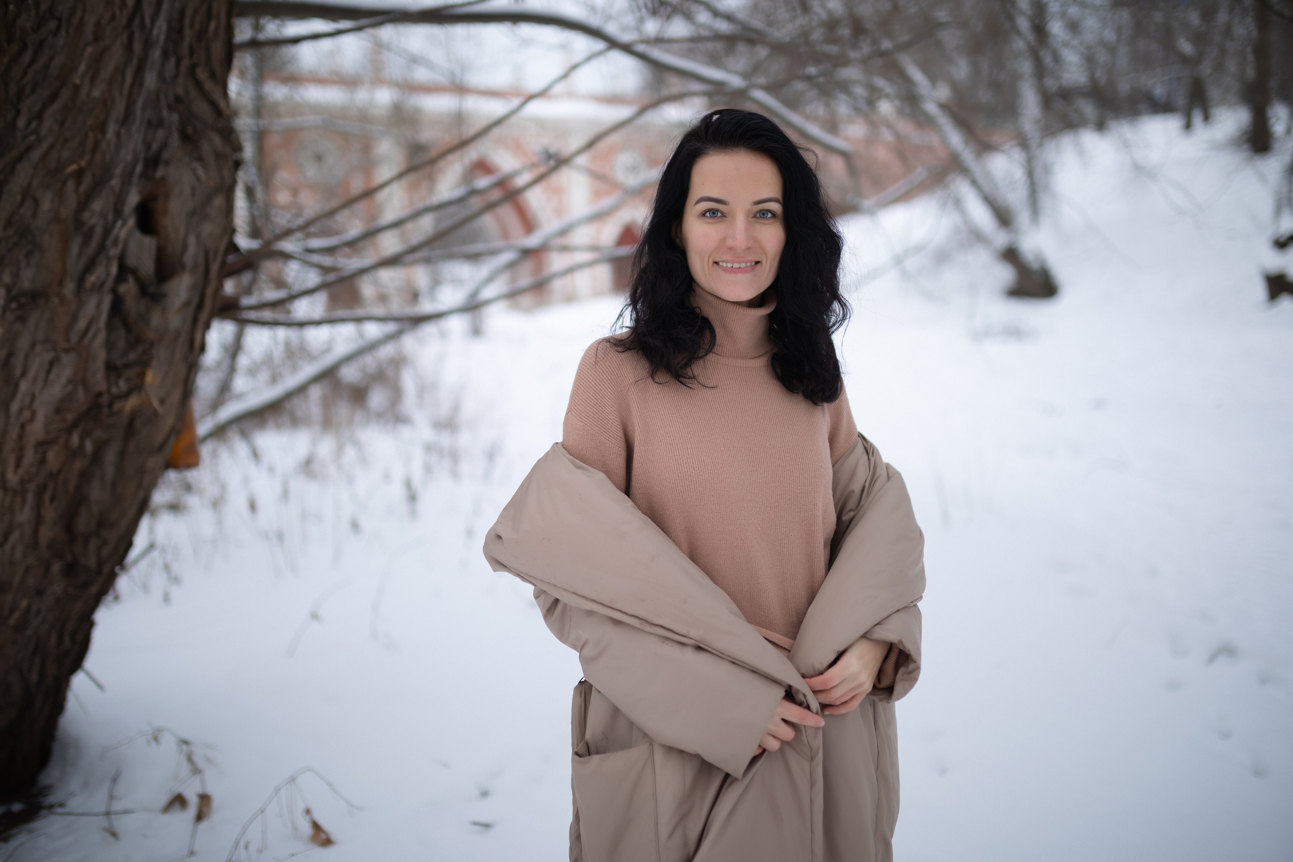 Зимняя фотопрогулка в Москве. Портретный фотограф в Санкт-Петербурге | Пётр Дёмушкин