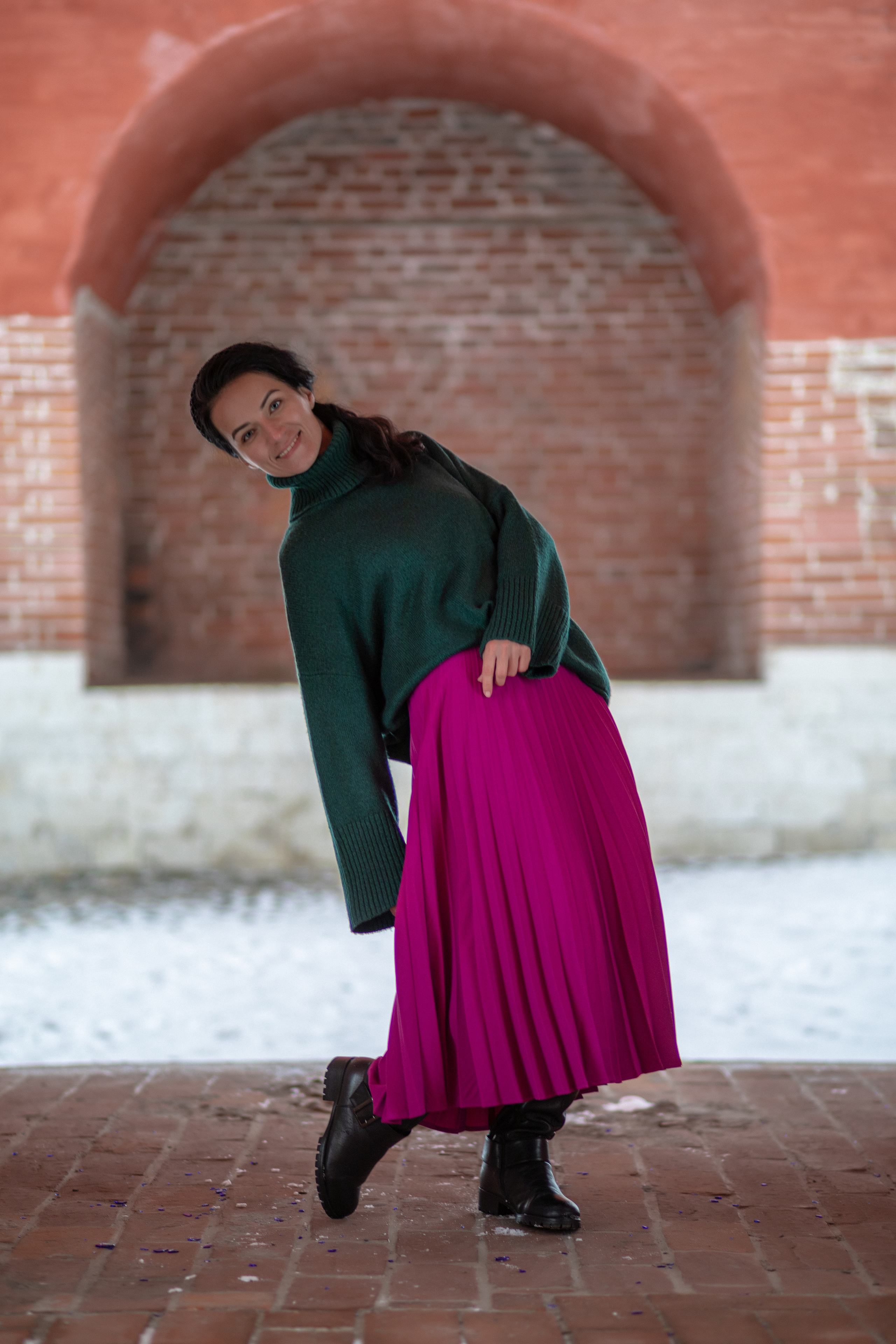 Зимняя фотопрогулка в Москве. Портретный фотограф в Санкт-Петербурге | Пётр Дёмушкин