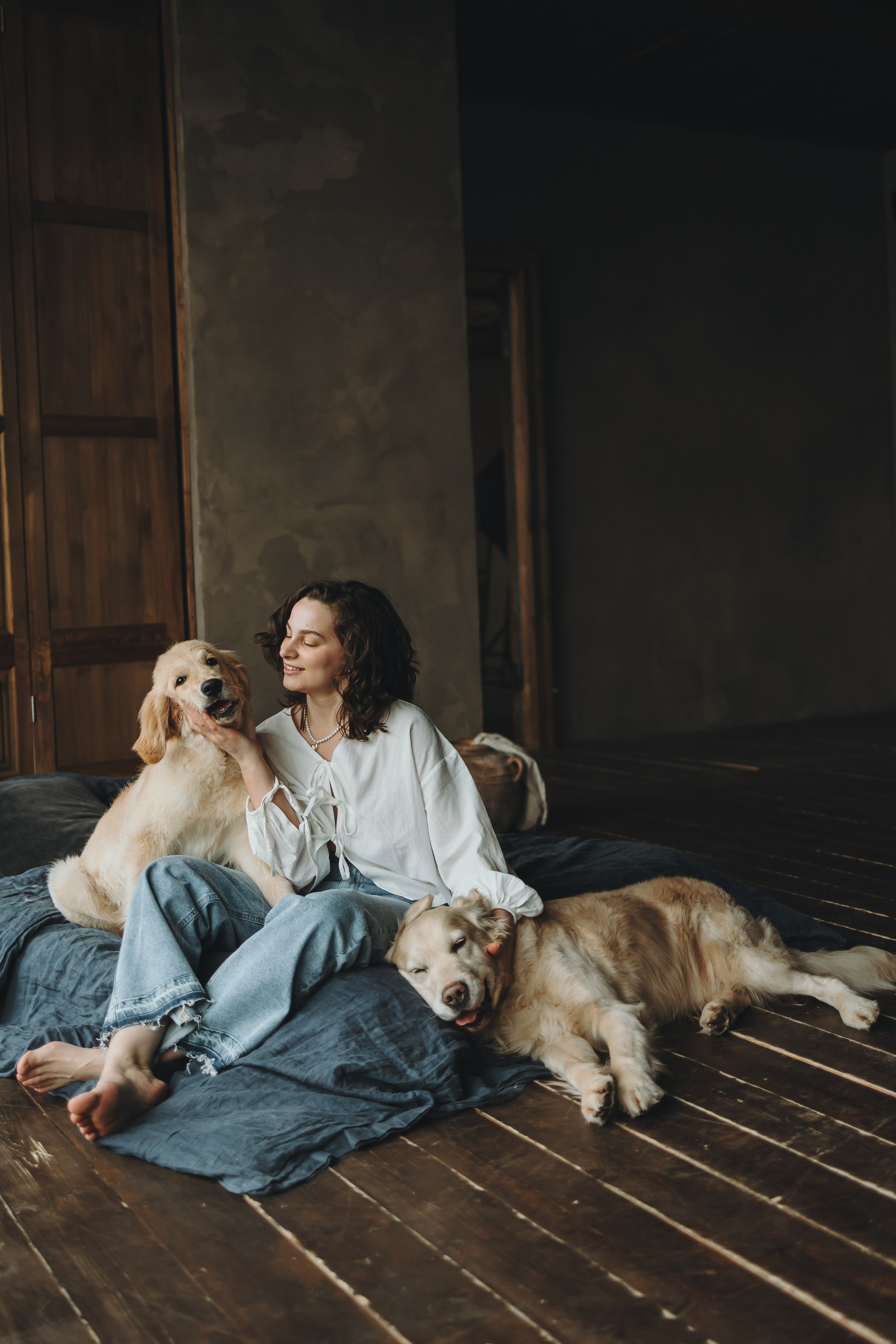 Настя, Арчи и Арагон. Фотограф-анималист в Санкт-Петербурге Алина Яхонт