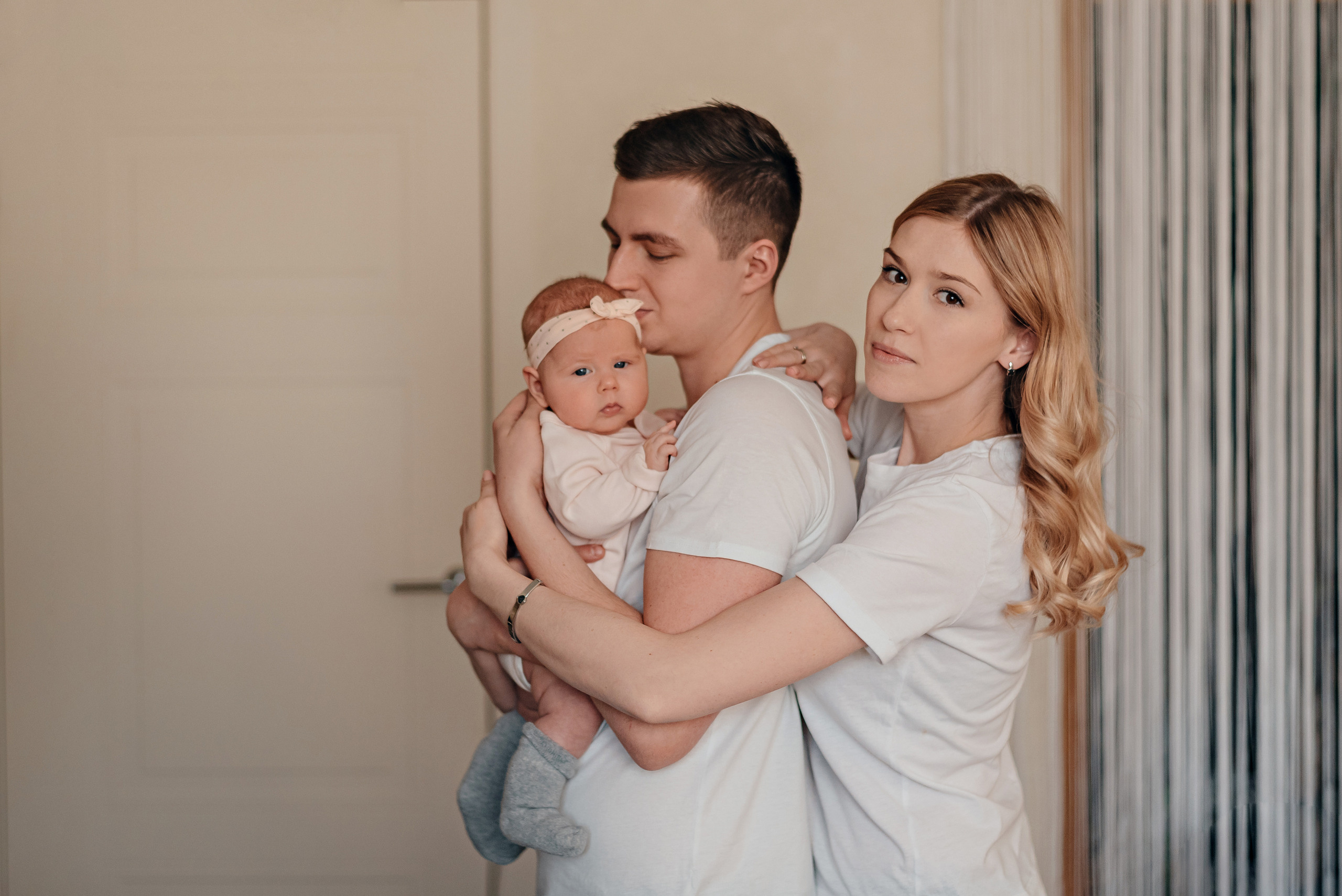 Семейная домашняя фотосессия. Фотограф Москва