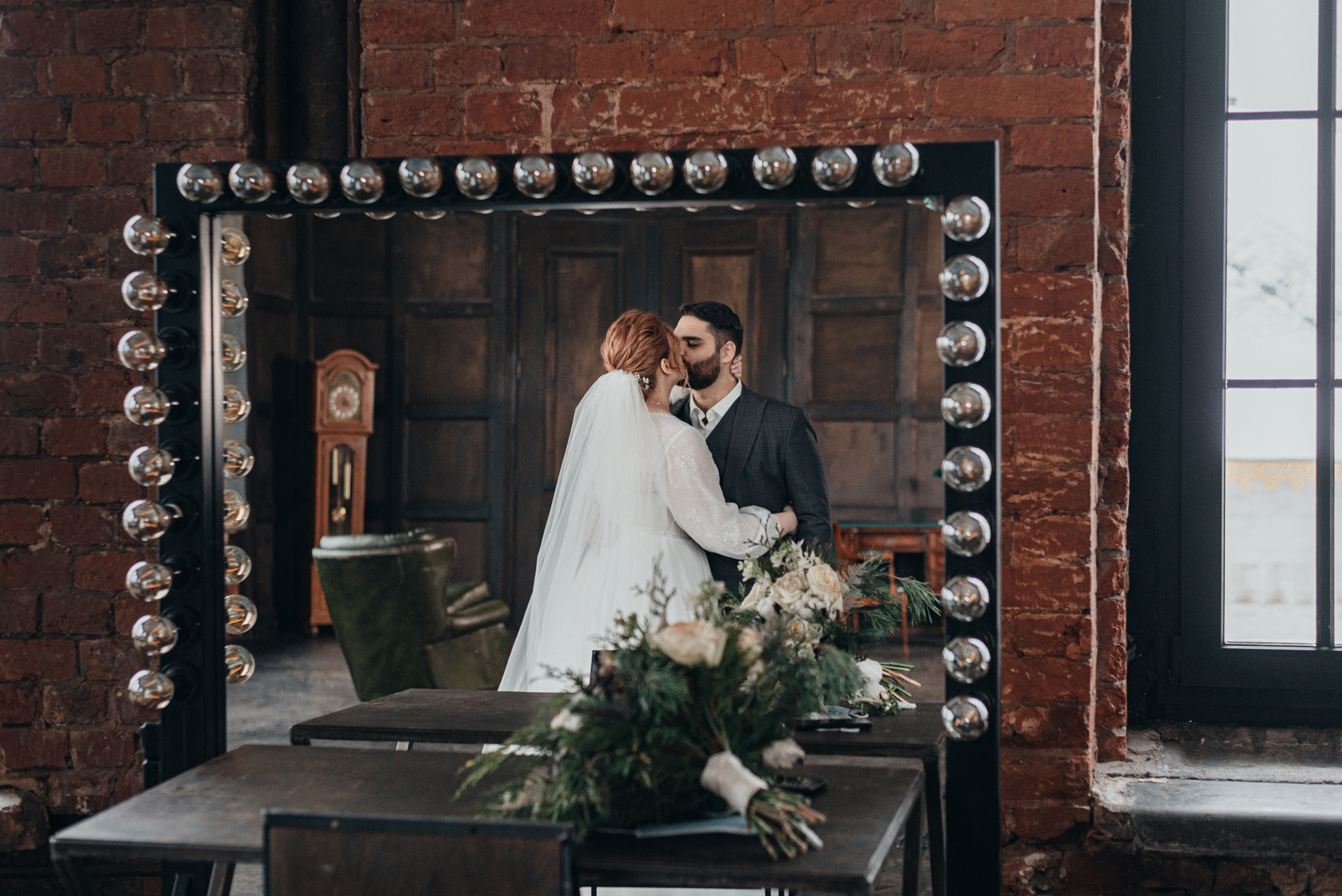 Студийная свадебная фотосессия Арам и Анна. Фотограф Москва