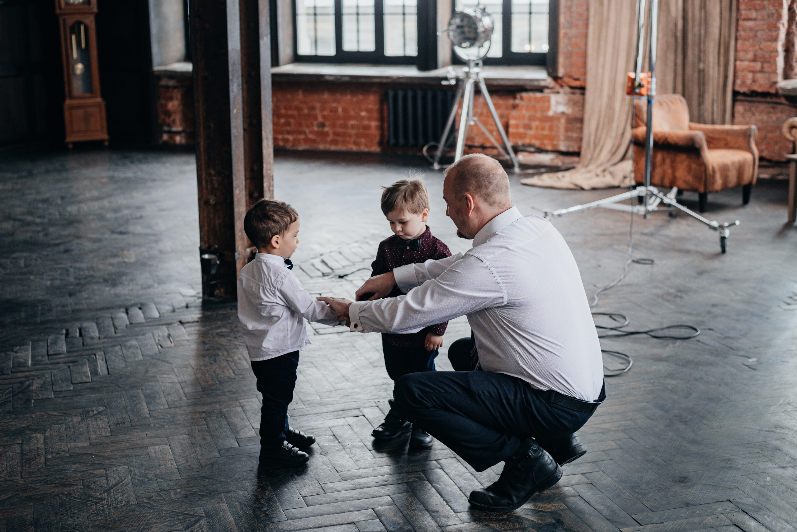 Студийная свадебная фотосессия Арам и Анна. Фотограф Москва