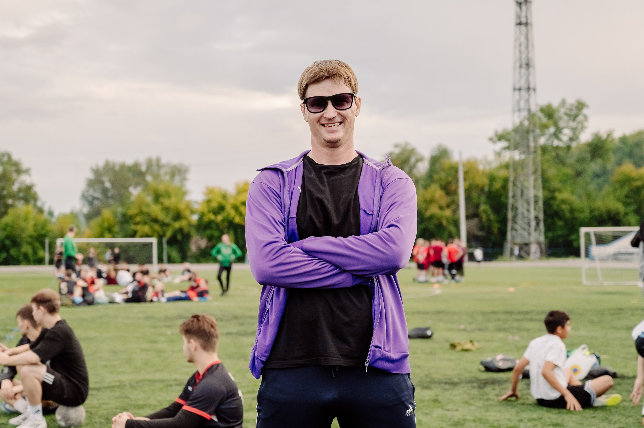 Футбол в Шахтёре 08.2025. Детский фотограф, семейный фотограф и репортажи в Кемерово