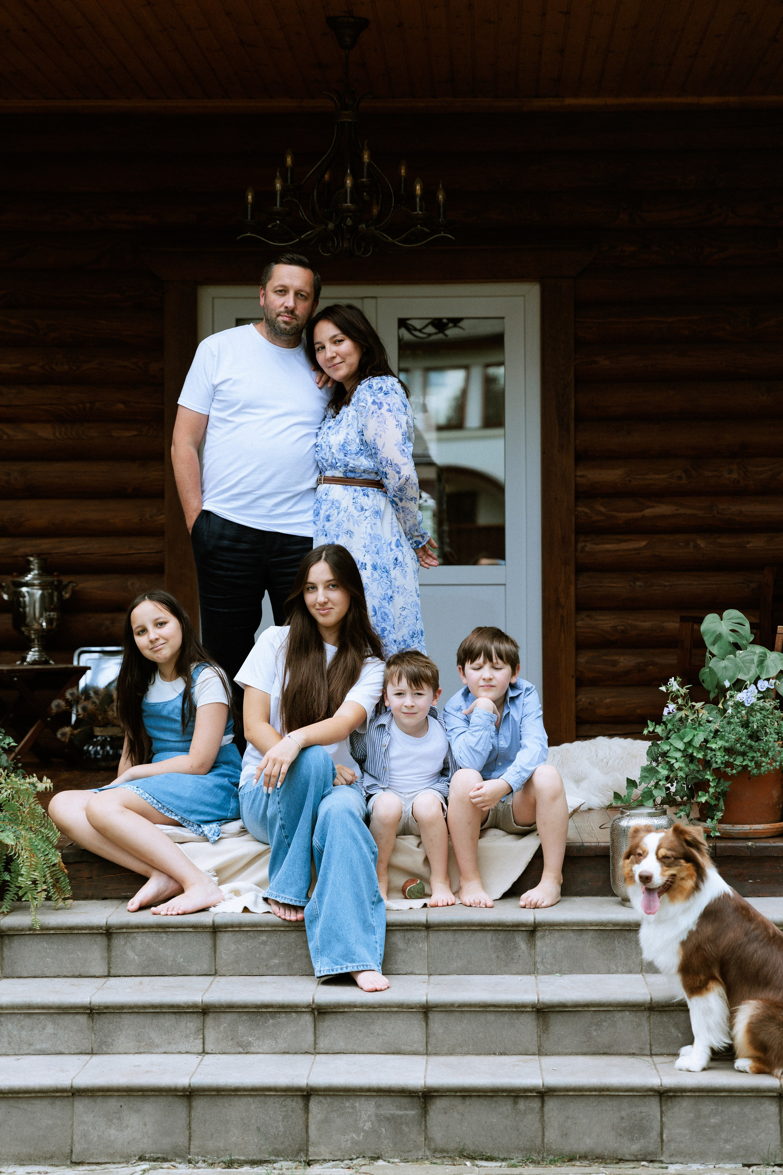 Большая семья. Фотограф в Москве Людмила Малова