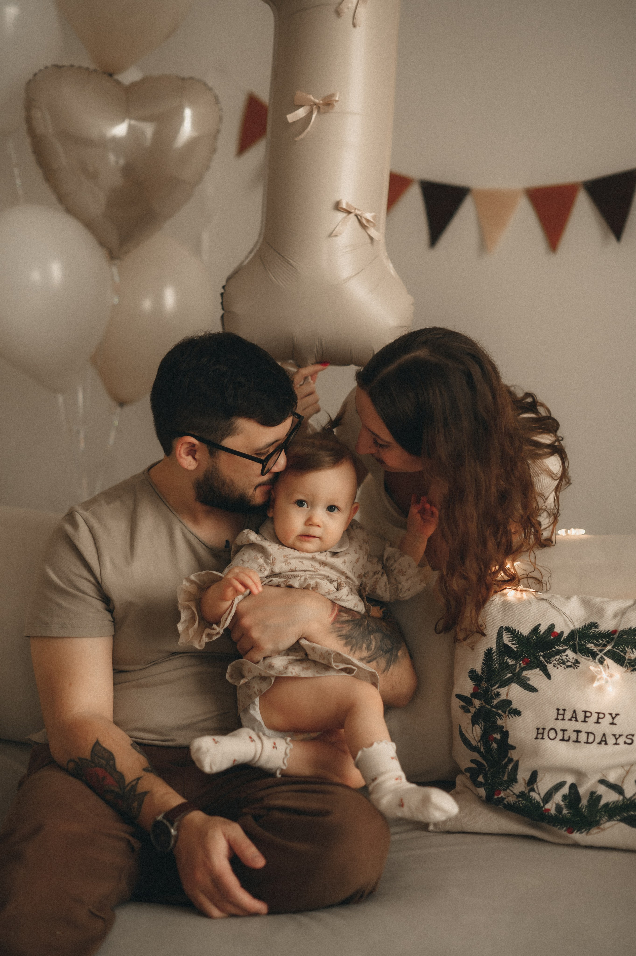 Первый и Годик и Новый Год Леи. Семейный фотограф в г. Ставрополь, Сорокина Мария