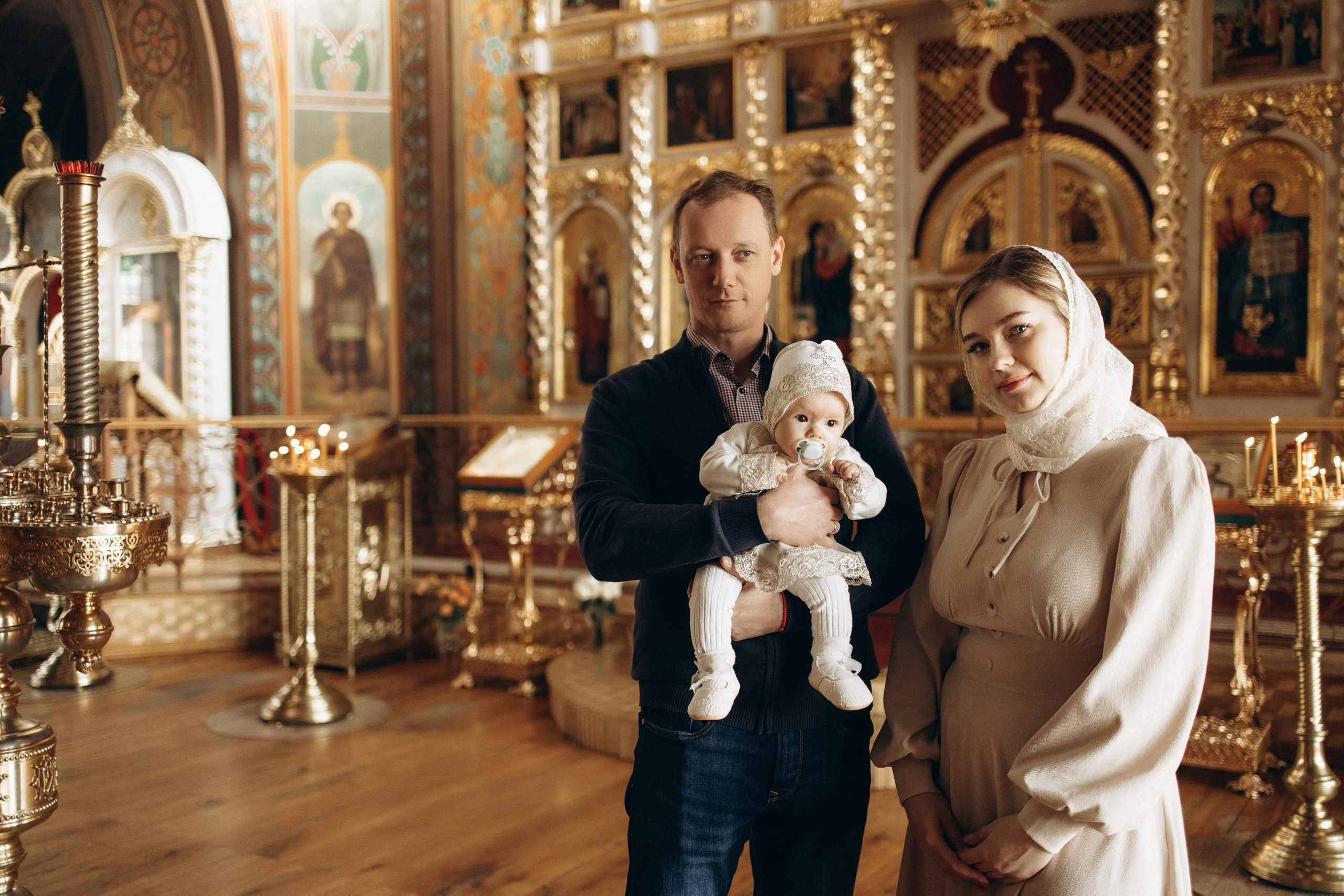 Крещение Аврелии. Самый теплый фотограф в Краснодаре Рябоконь Ксения