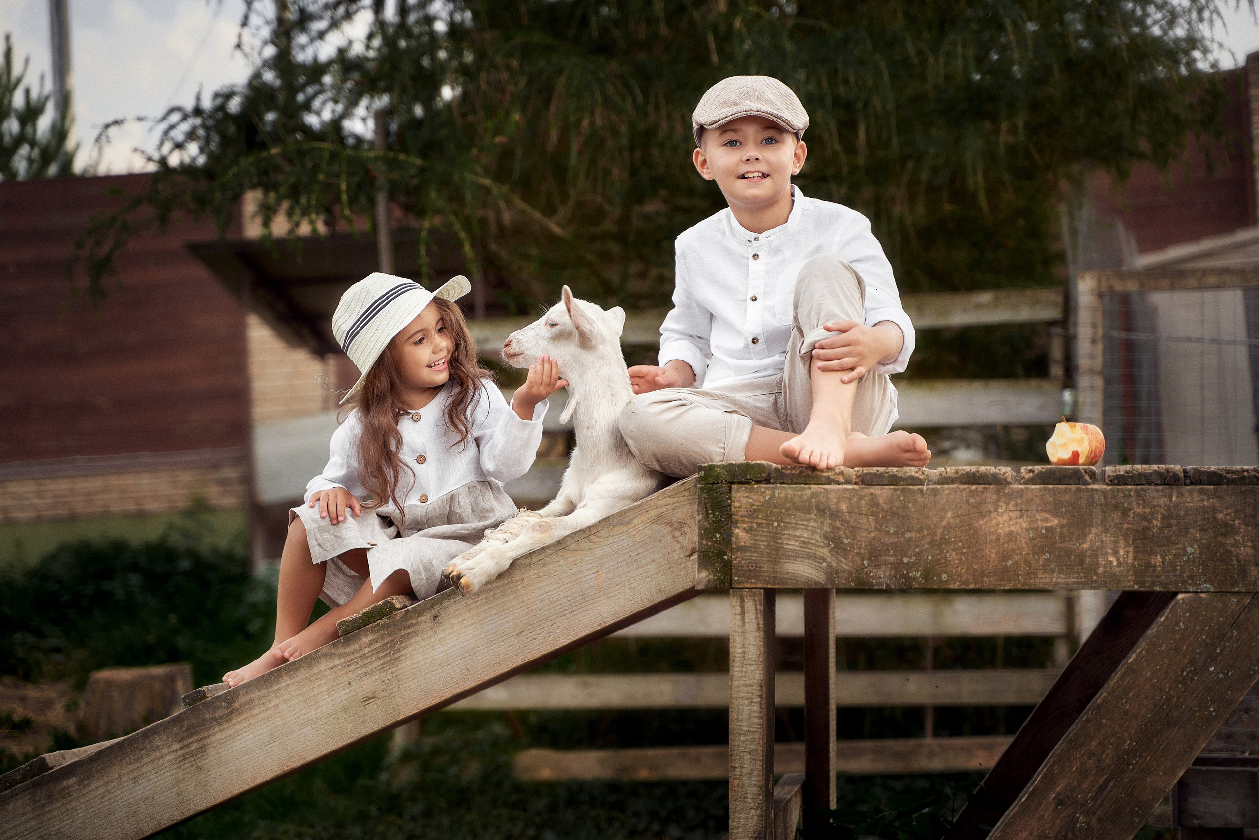 Артем и Катя.Козья ферма. Свадебный и семейный фотограф Игорь Елагин