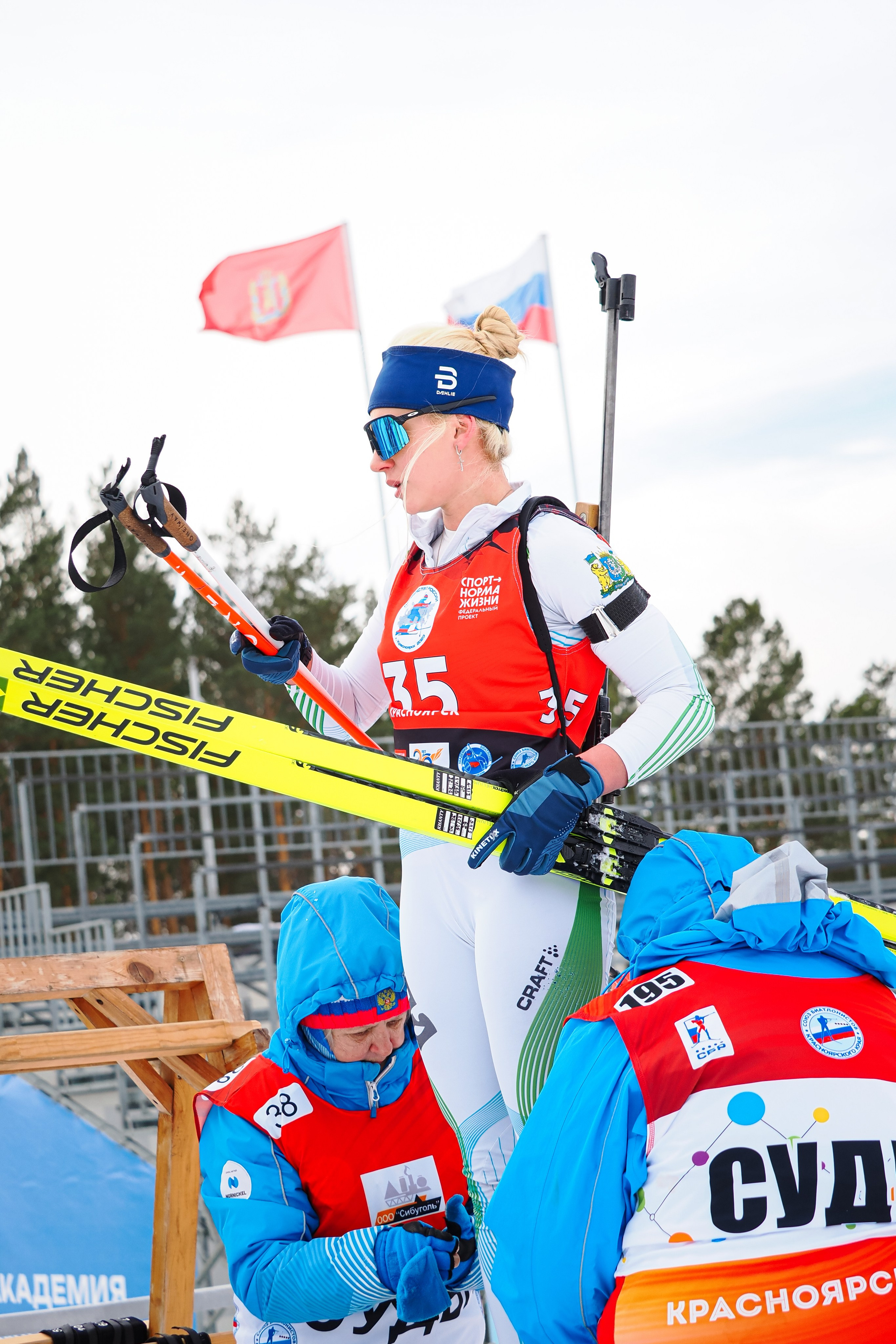 Биатлон / Первенство России. Репортажный фотограф Алексей Козьмин