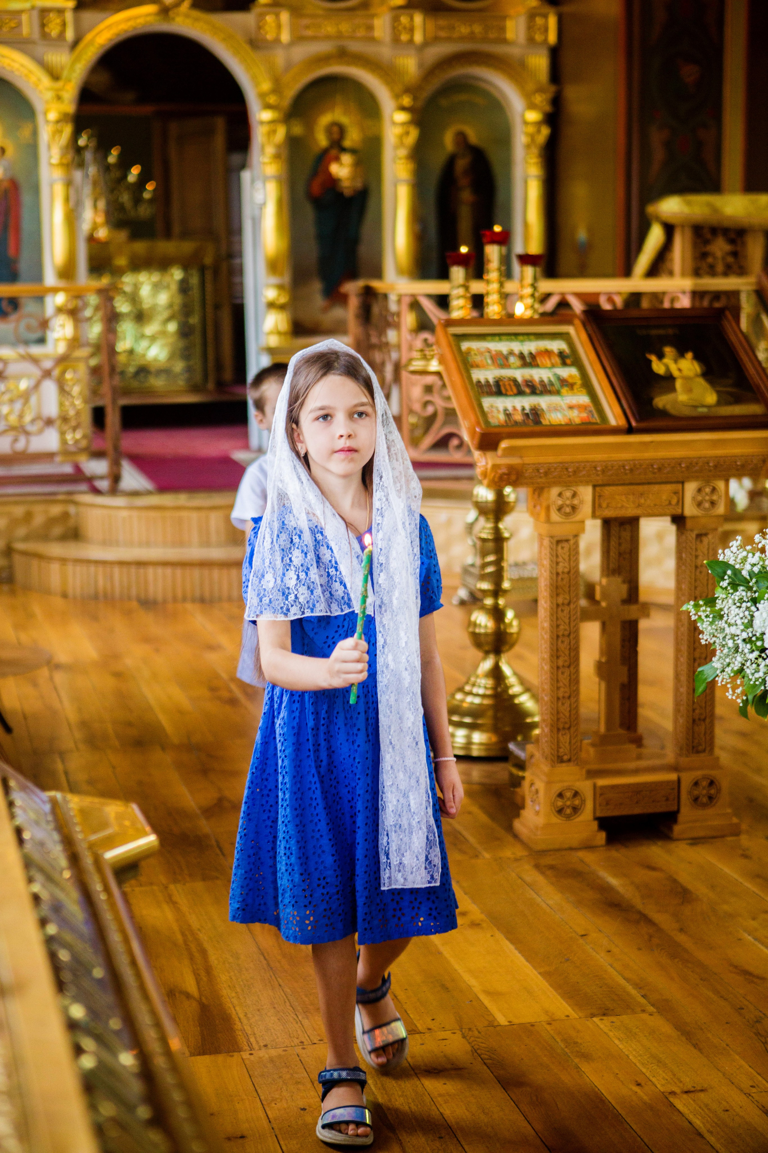 Крещение Анны. Свято-Троицкий собор. Свадебный семейный и детский фотограф в Краснодаре Карина Федоровская