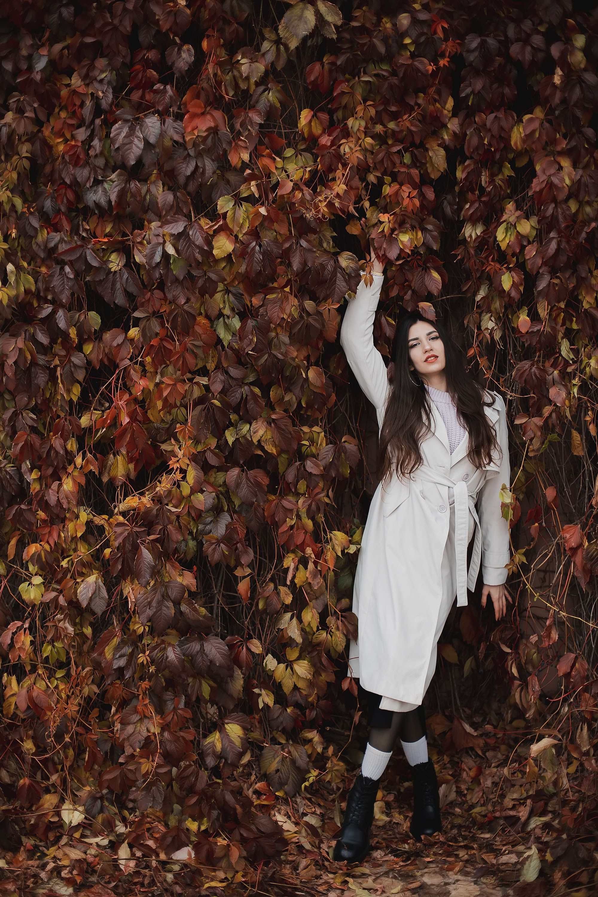 Осеняя фотосессия в Ботаническом саду им. Цицина. Семейный, индивидуальный фотограф в Москве Ангели Марина