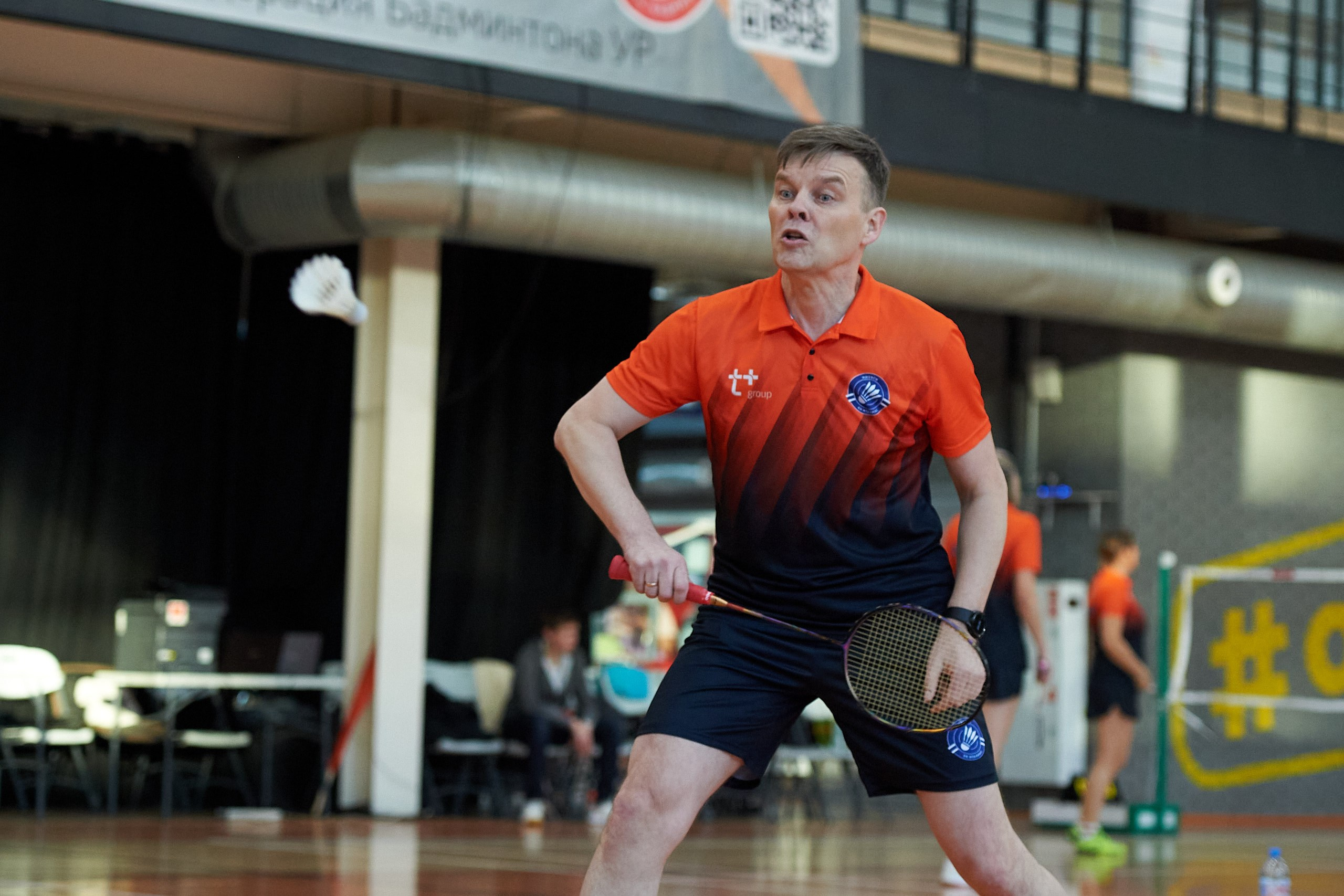 Спорт фотография бадминтон корпоративный кубок. Спортивный репортажный фотограф в Ижевске Сергей Мерзляков