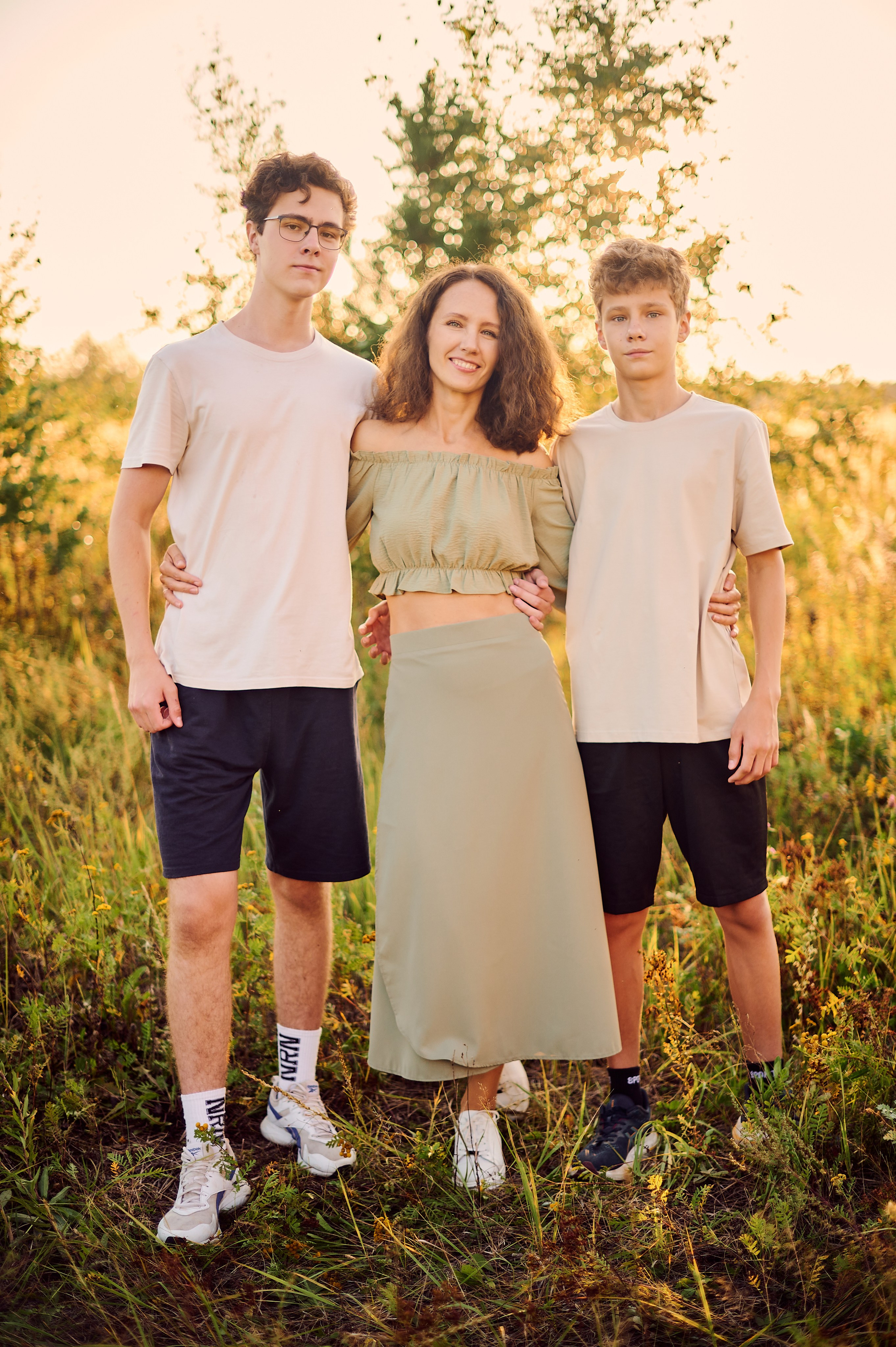 НА ЗАКАТЕ | НАСТЯ, ВИТЯ, МАША, ЛЕША и ЖЕНЯ. Свадебный и семейный фотограф РИТА БОЧКАРЁВА