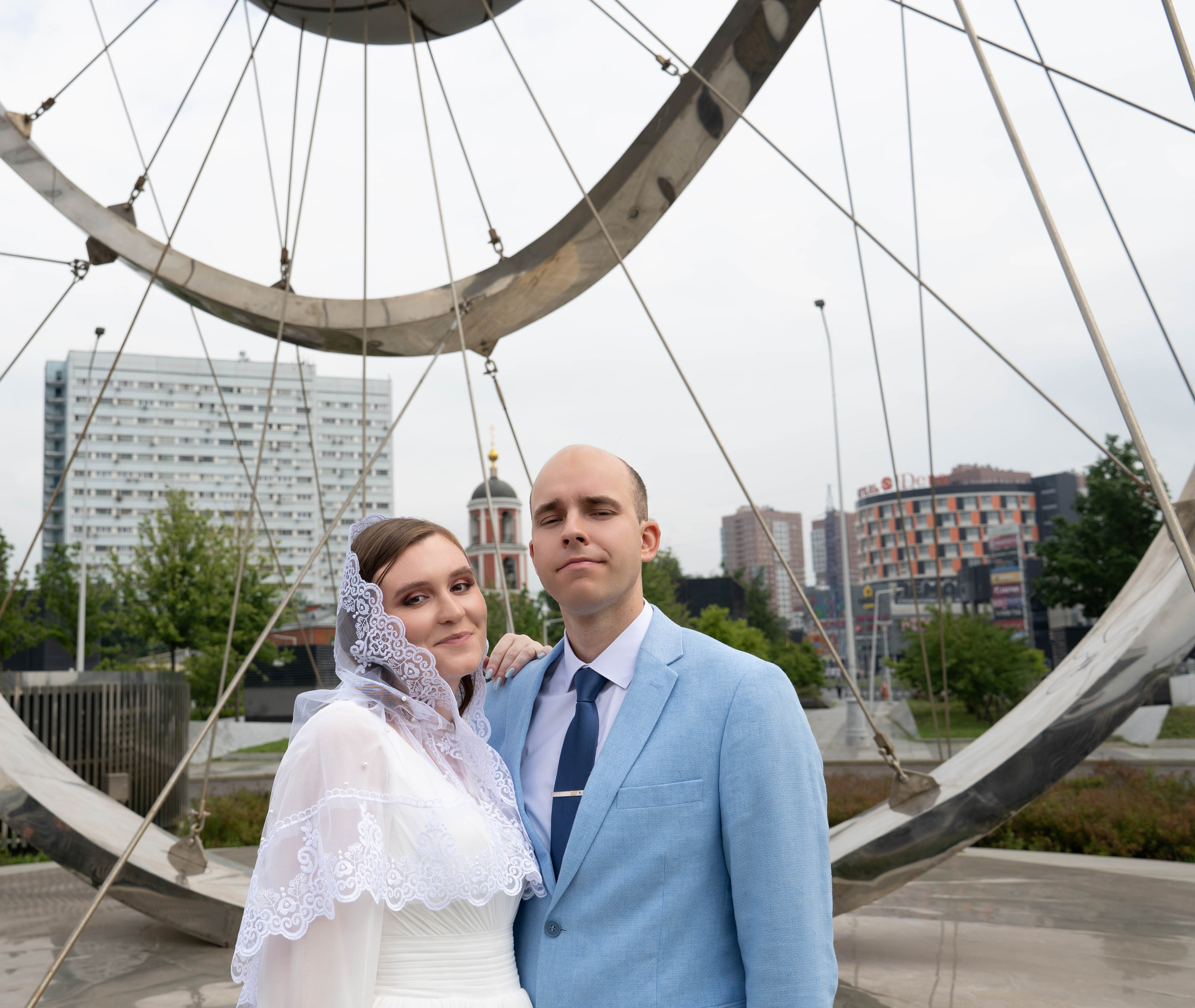 Прогулка Сергей и Полина. Фотограф в Москве