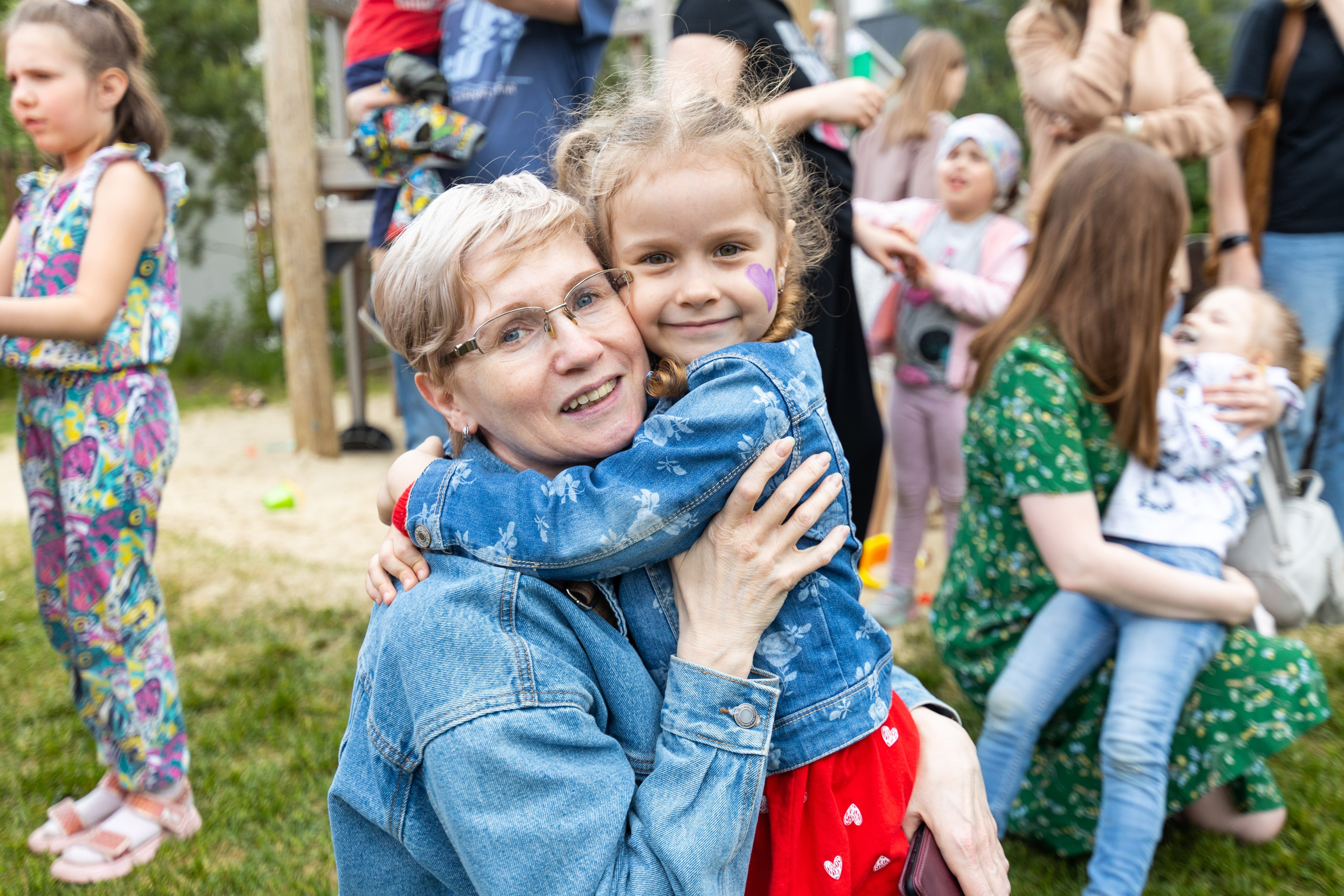 День защиты детей у «Брусники». Фотограф Родион Нарудинов