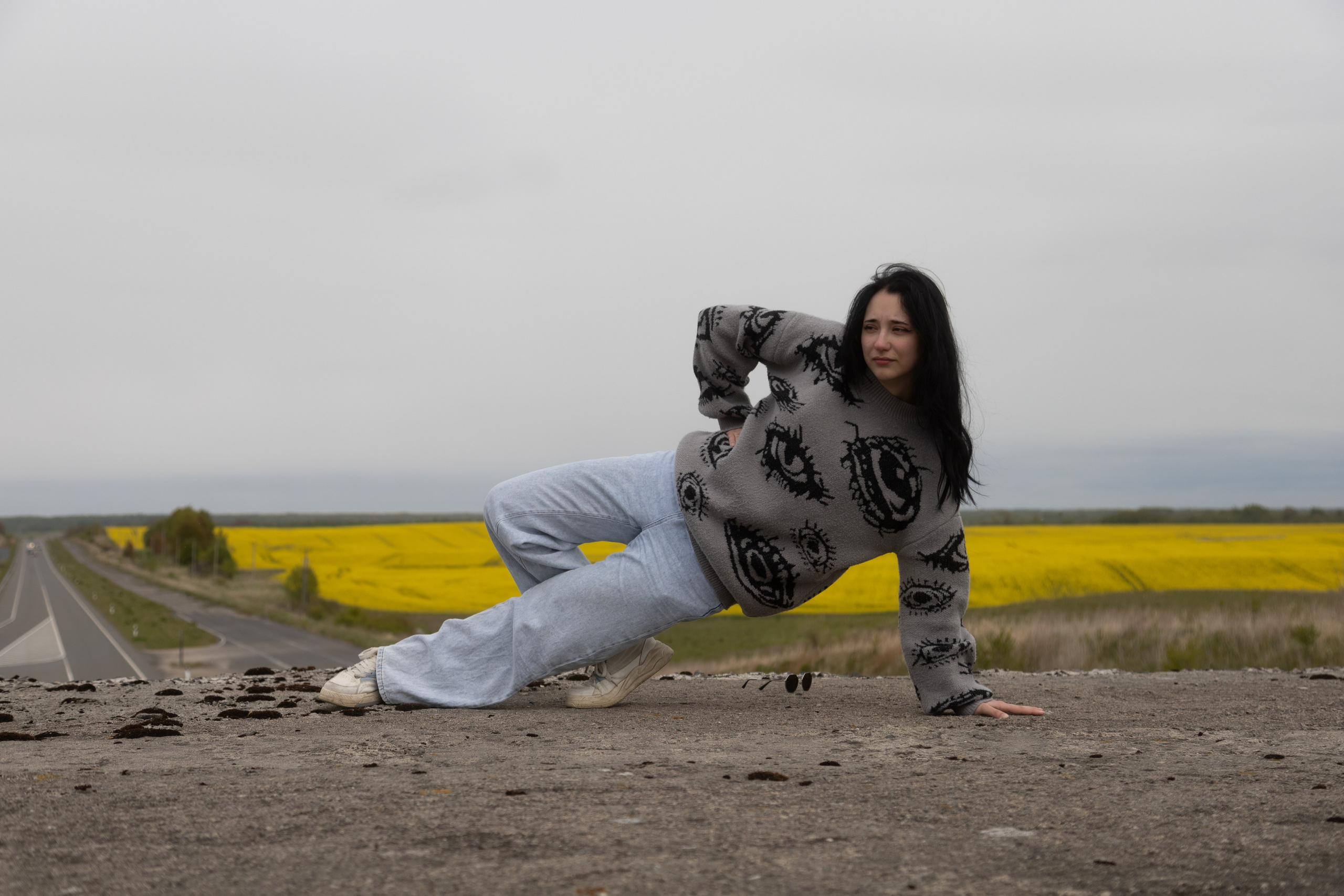 Полина Л — (Рапсовое поле). — Digital Noise —