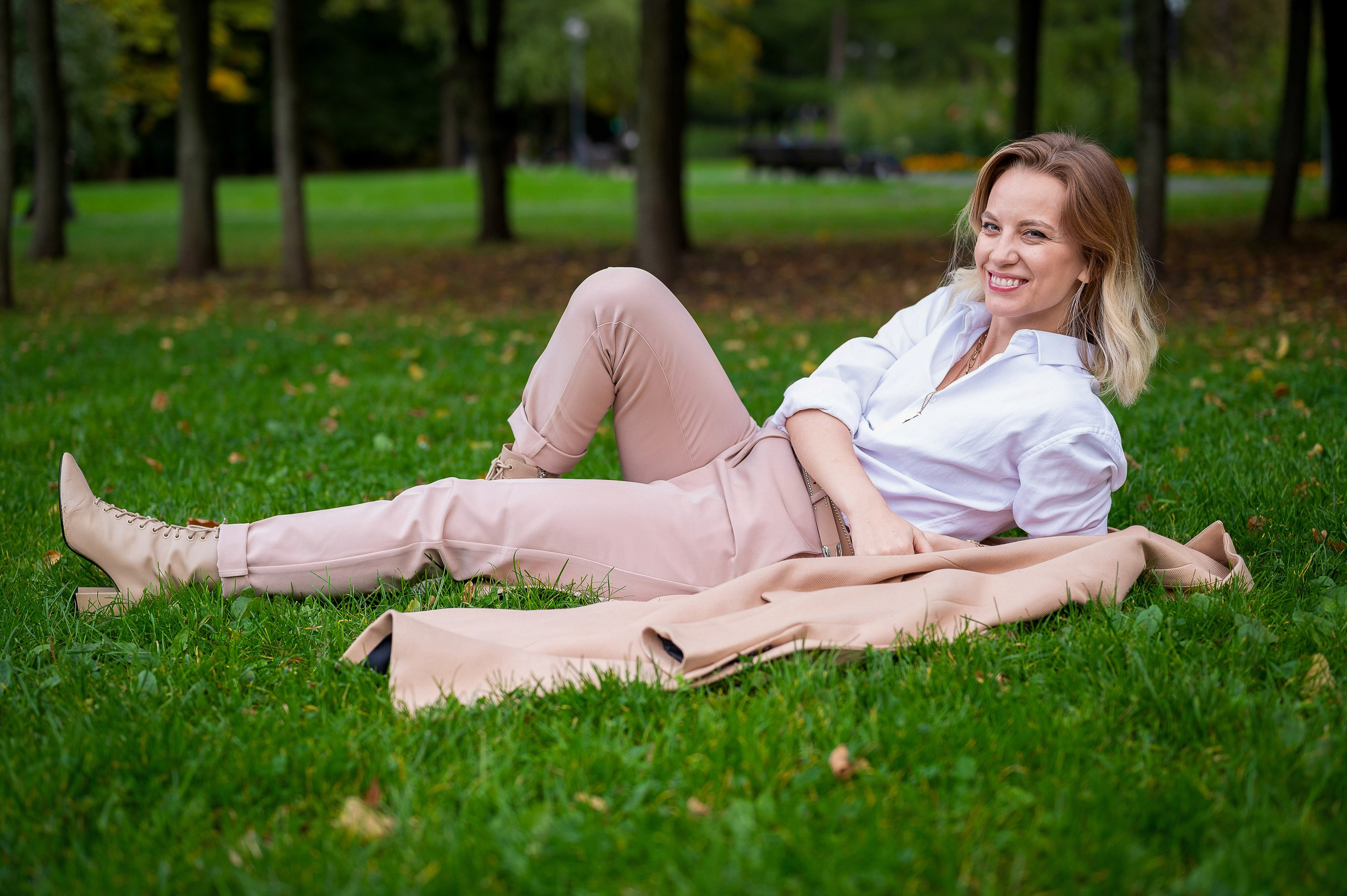 Сессия в парке для Ксении. Портретный фотограф в Москве Евгений Кемайкин