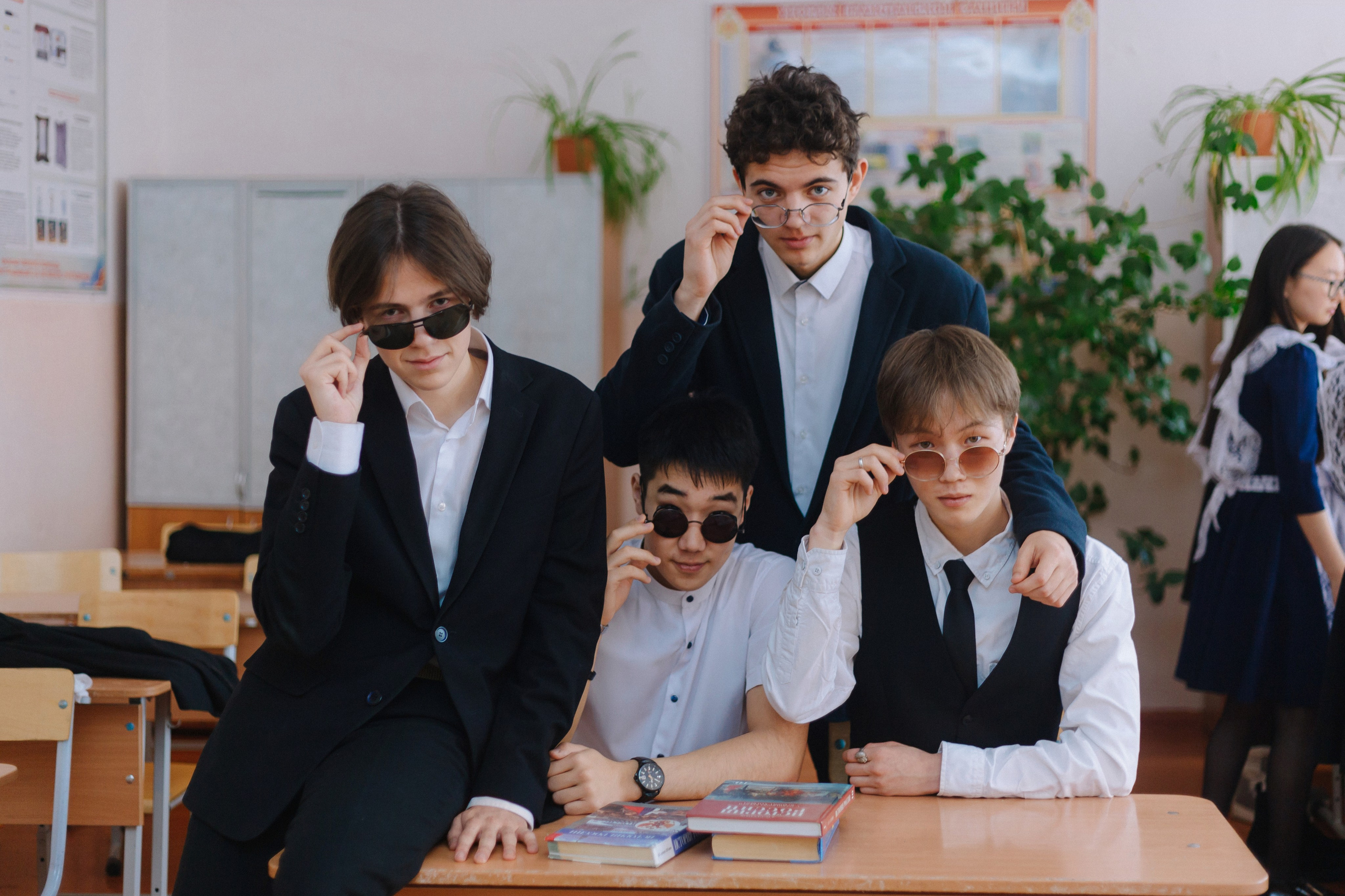 В школе. Фотограф Бурятия. Печать фотокниг