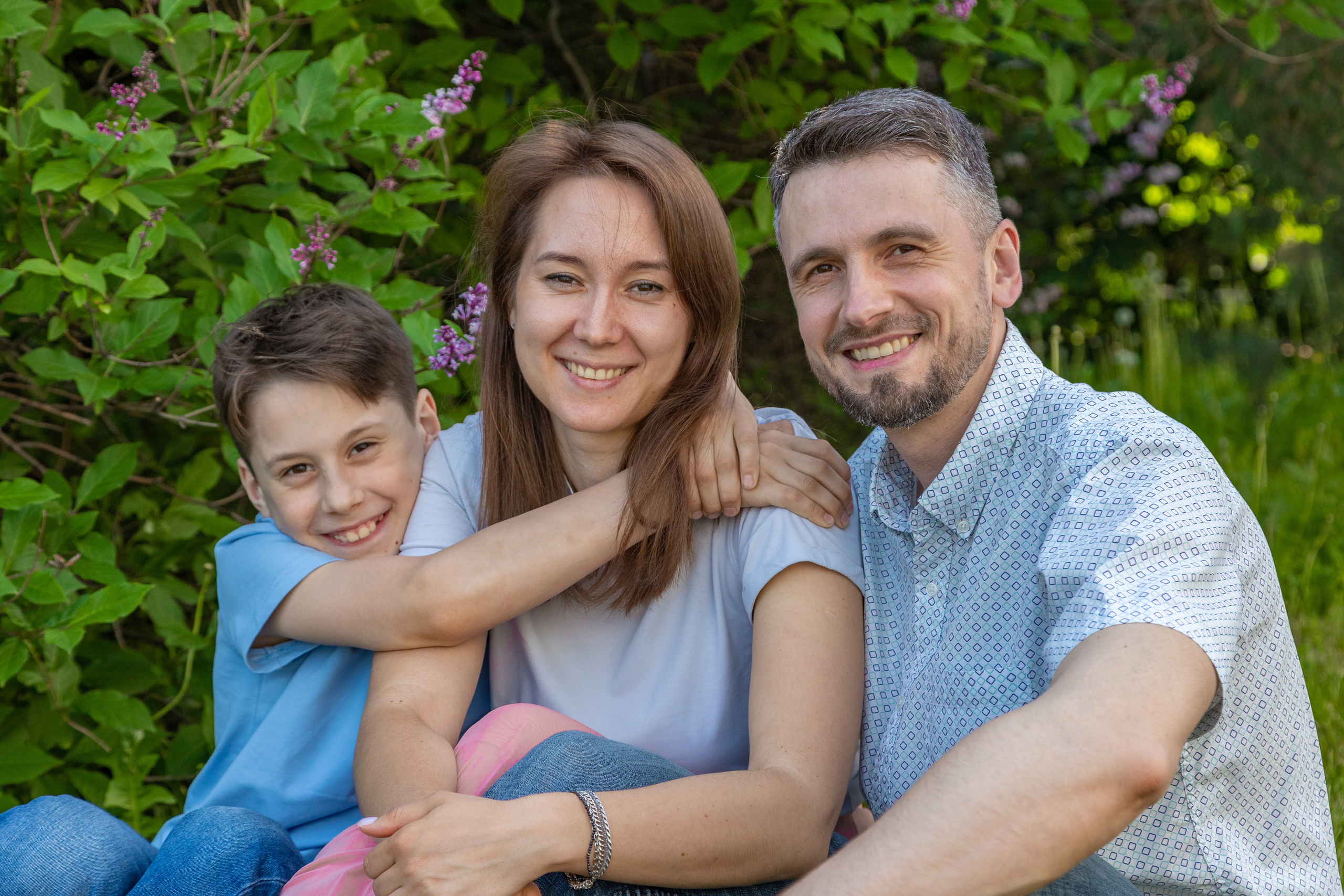 Семейная прогулка. Портретный фотограф в Москве Екатерина Богдасарова