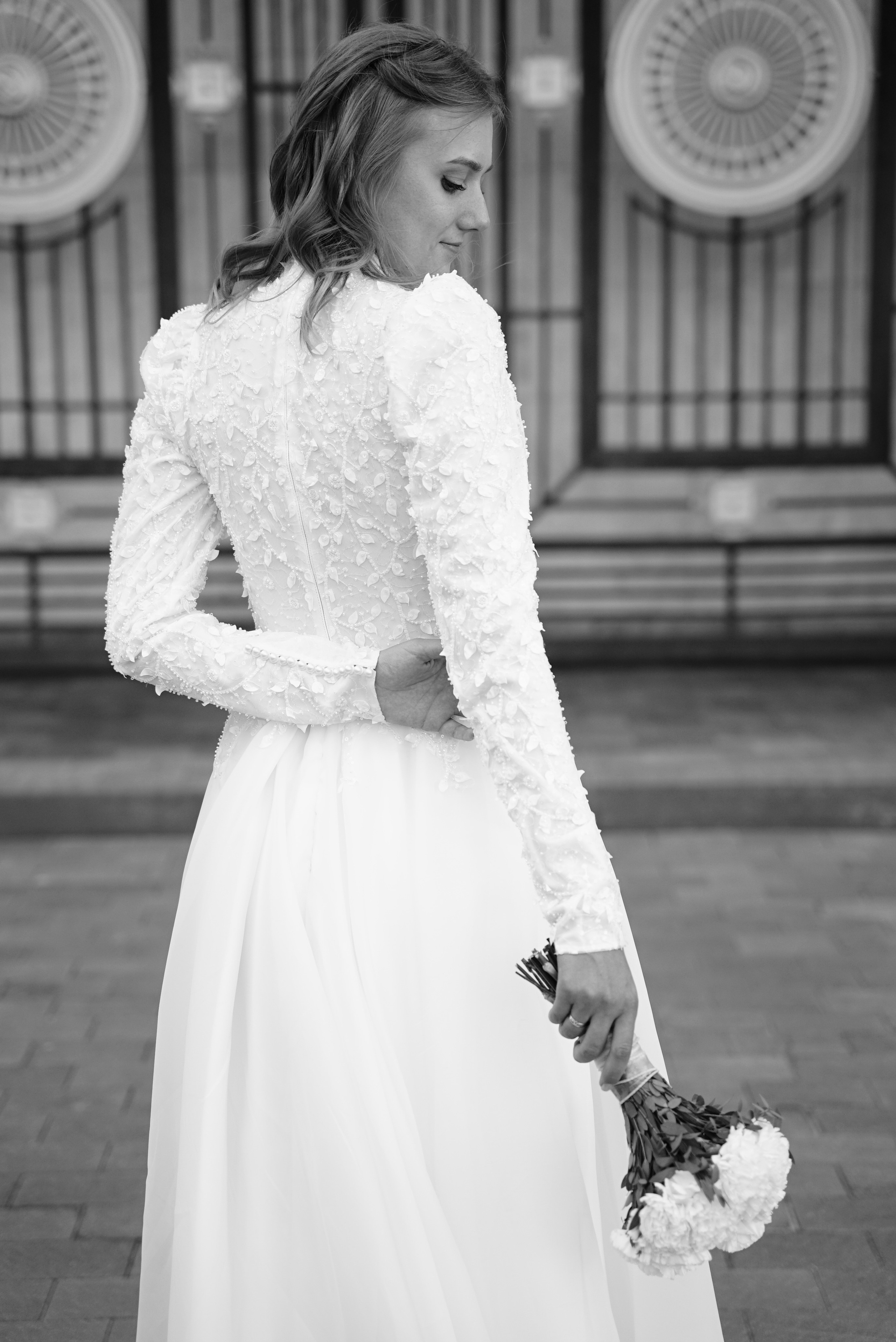 Андрей и Алина чб. Свадебный фотограф в Самаре Анна Ковалева