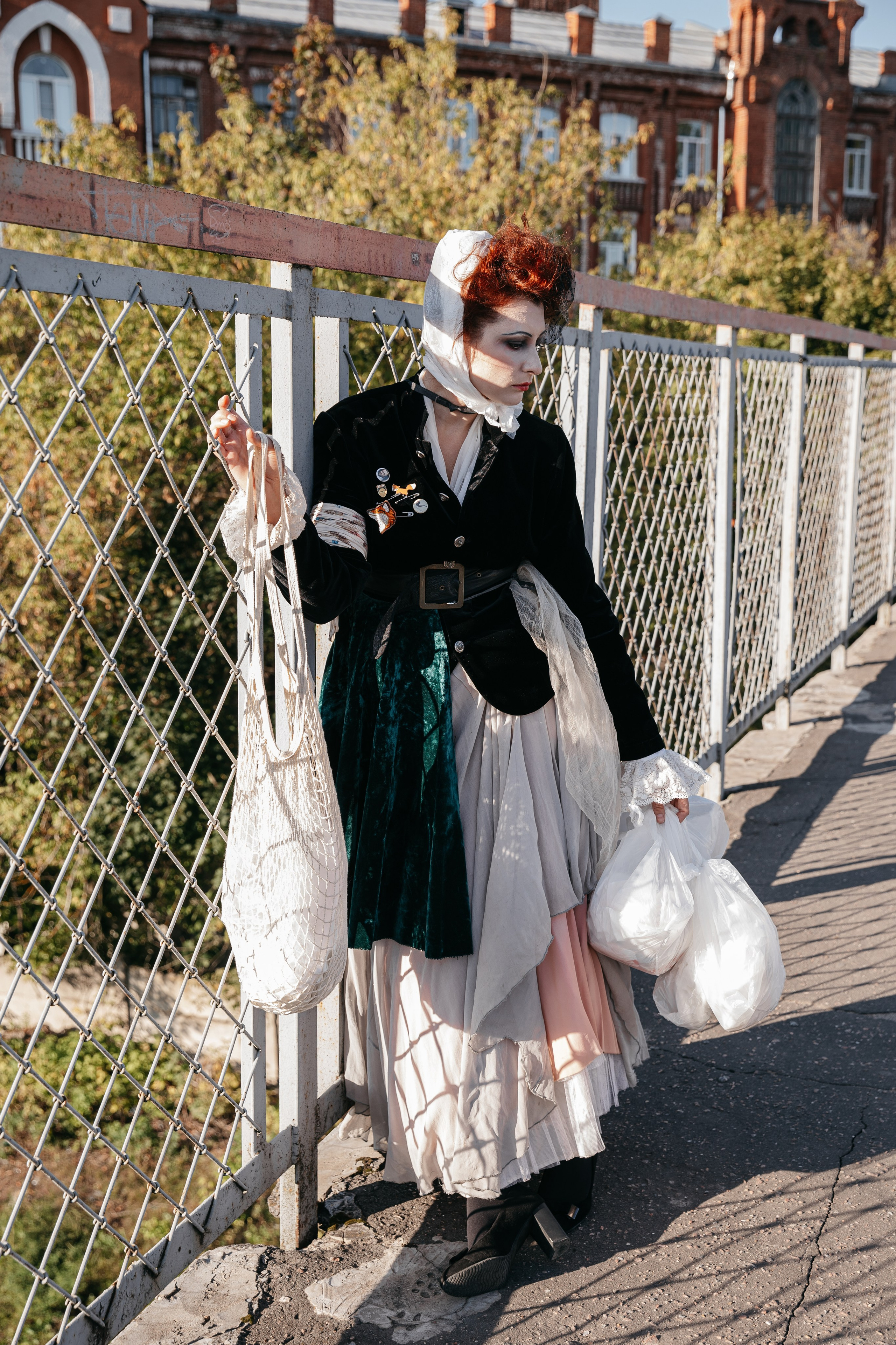 Джамиля. Творческая съемка во дворах Пролетарки. Фотограф в Твери Лагодная Яна