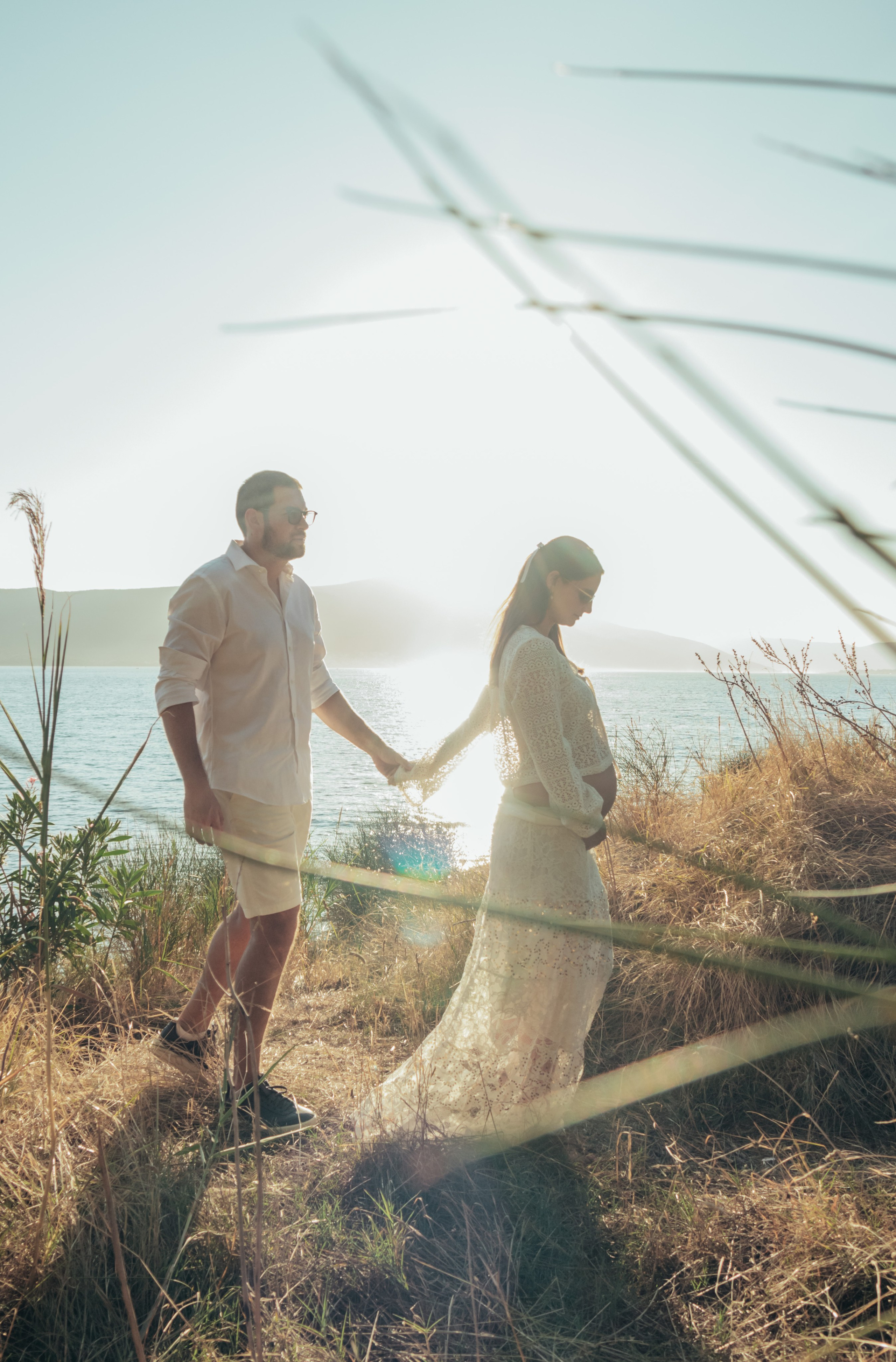 Anticipating a miracle with Revital & Liad. Portrait photographer in Tivat Montenegro Katerina Kirsanova
